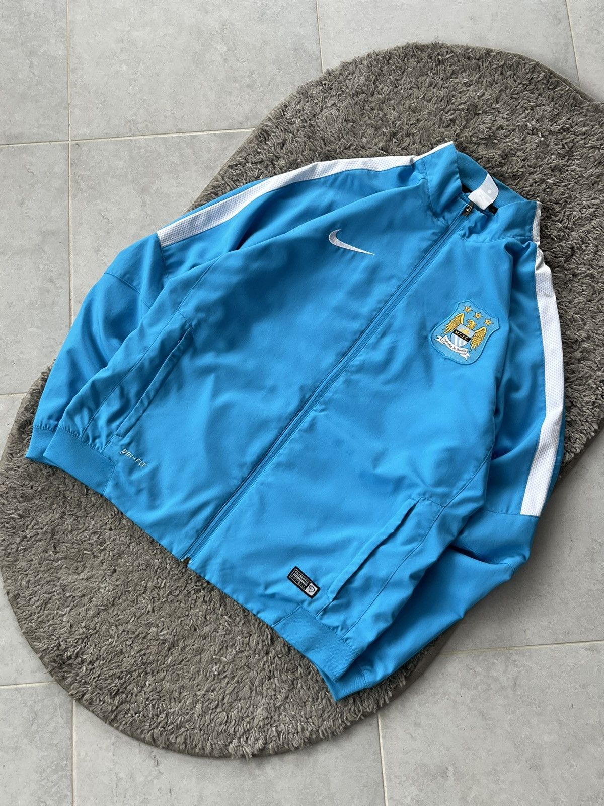 Nike Vintage Light Jacket Nike Soccer football Manchester City Size US L / EU 52-54 / 3 - 2 Thumbnail