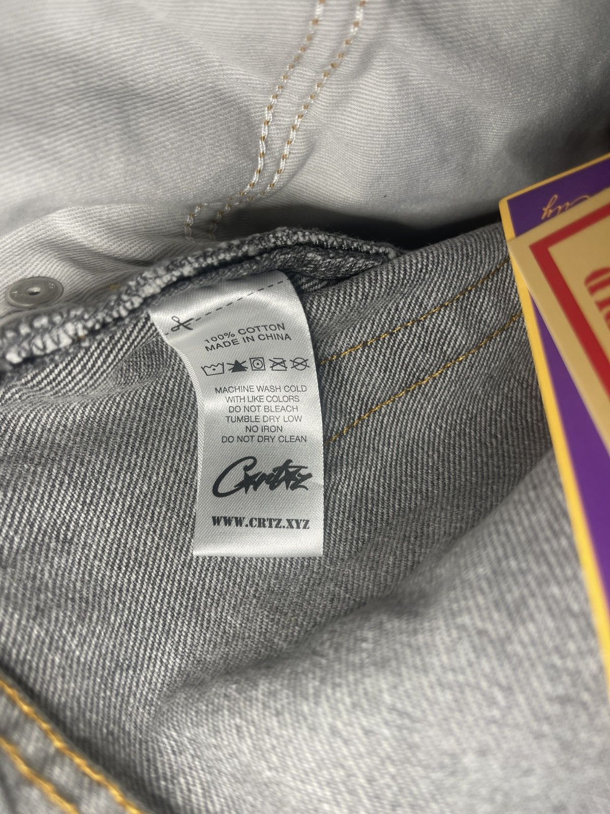 Corteiz Corteiz Island Light Grey Baggy Jeans Size US 30 / EU 46 - 6 Thumbnail