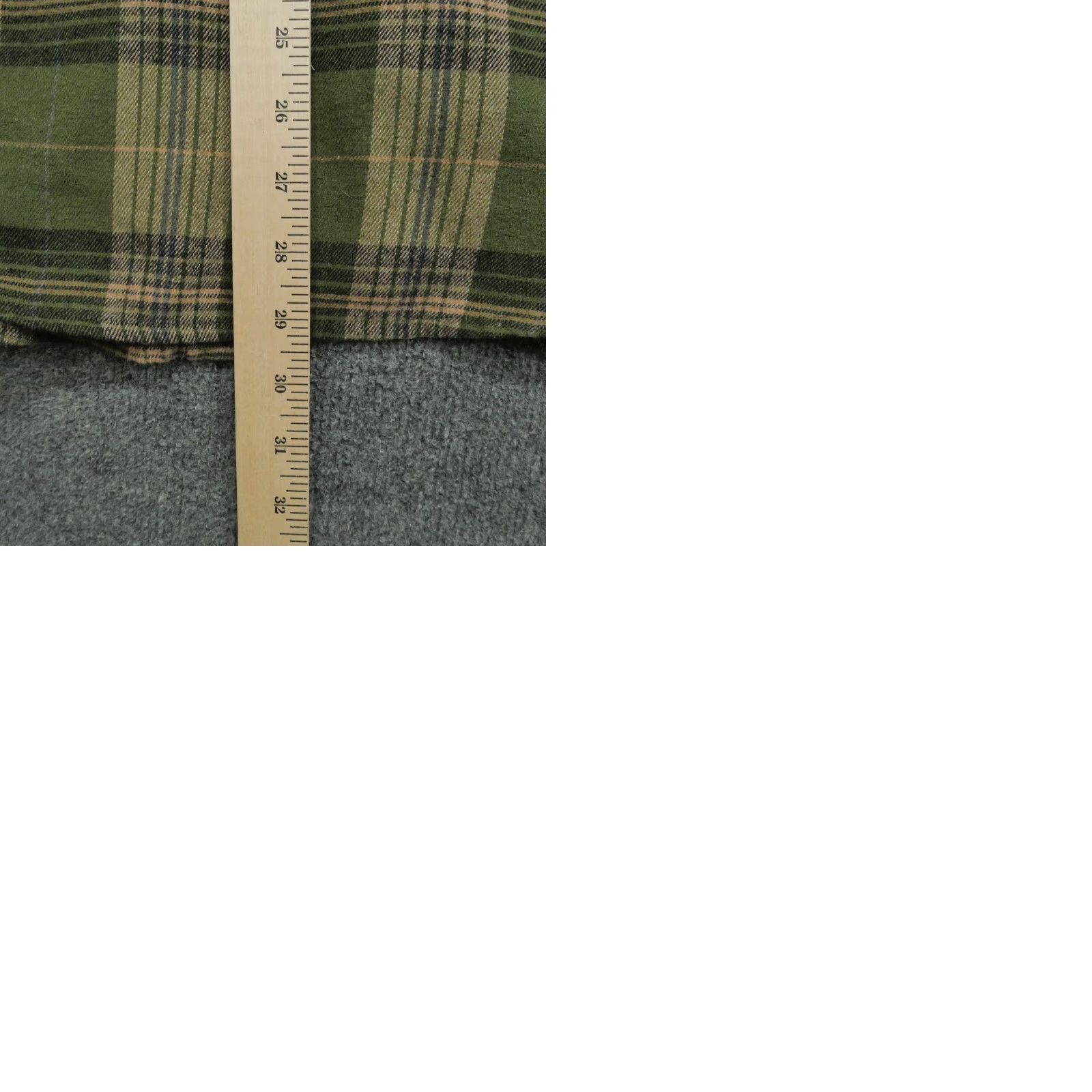 CO Odell Shirt Mens M Green Plaid Flannel Button-Up Casual Beer Workwear Size US M / EU 48-50 / 2 - 9 Thumbnail