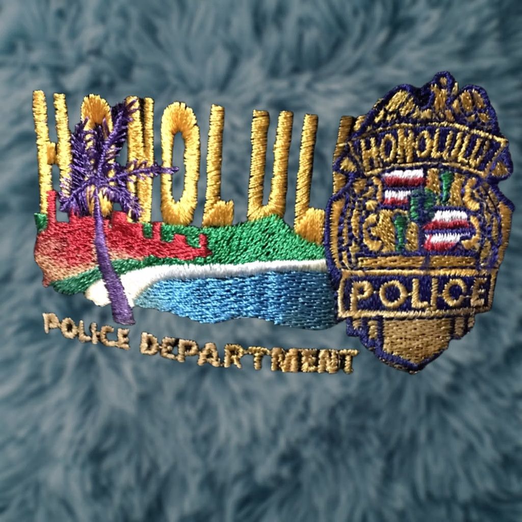 Vintage VINTAGE Honolulu Police Department Hat Black Adjustable 80s 90s Snapback College Rainbow Size ONE SIZE - 1 Thumbnail