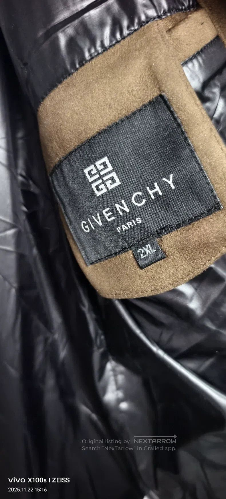 Givenchy Givenchy Men's Down Jacket, Shoulder Width 49 cm, Sleeve L Size US XXL / EU 58 / 5 - 5 Thumbnail