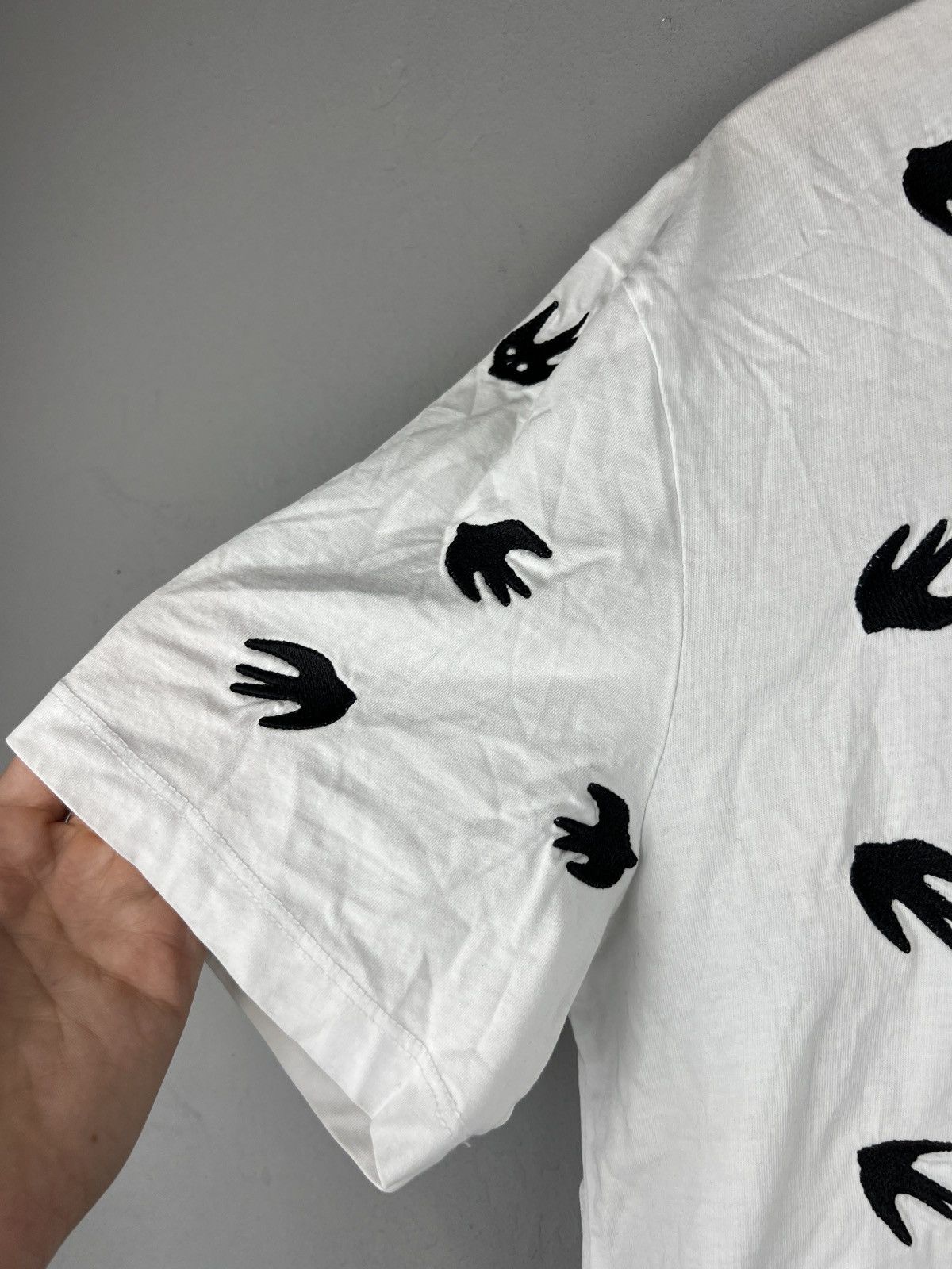 Alexander McQueen MCQ Multiple Birds t shirt Size US L / EU 52-54 / 3 - 3 Thumbnail