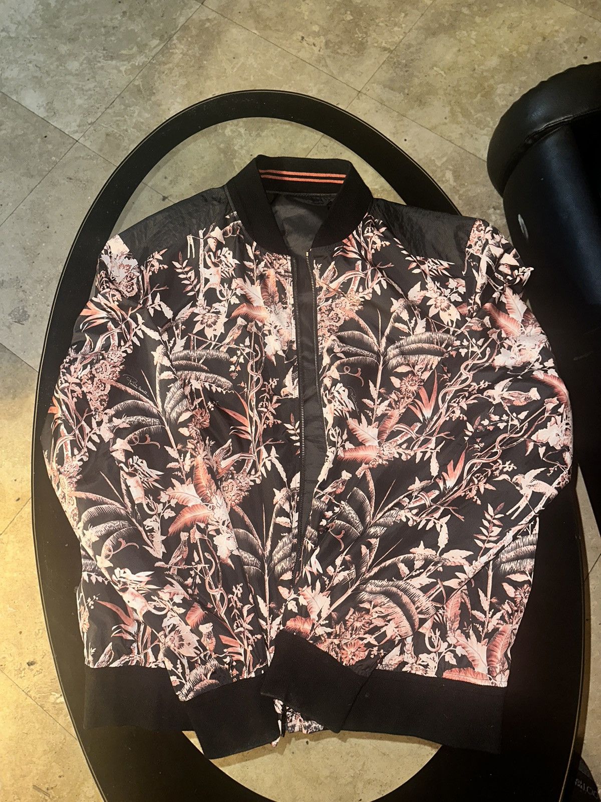 Roberto Cavalli Reversible jungle print bomber Size US L / EU 52-54 / 3 - 1 Thumbnail