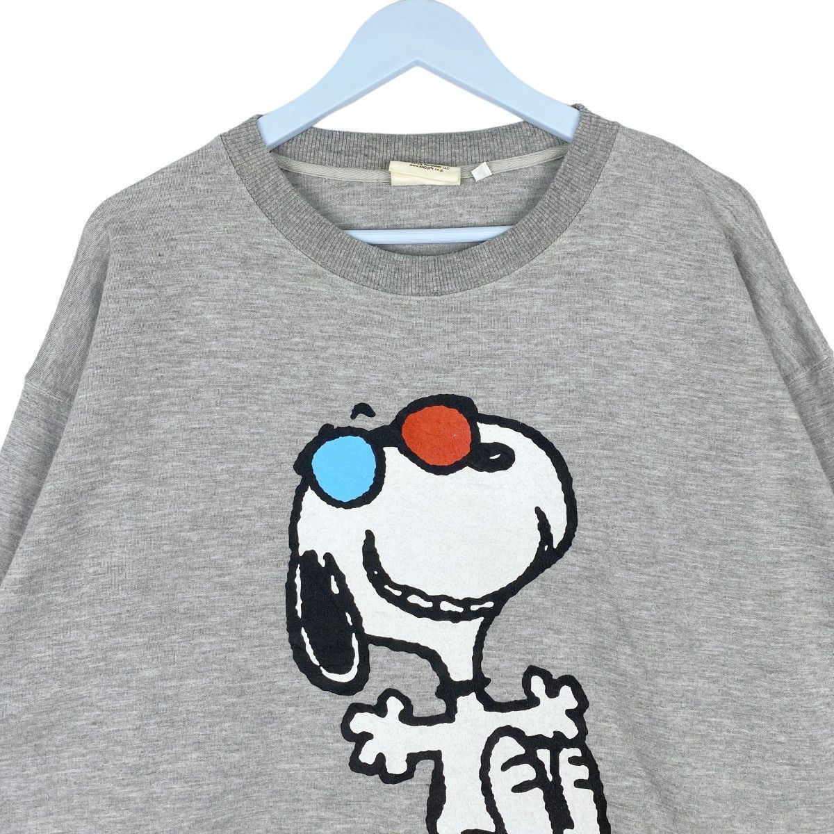 Peanuts Peanuts Big Logo Sweatshirt Crewneck Pullover Jumper Size US XL / EU 56 / 4 - 2 Thumbnail