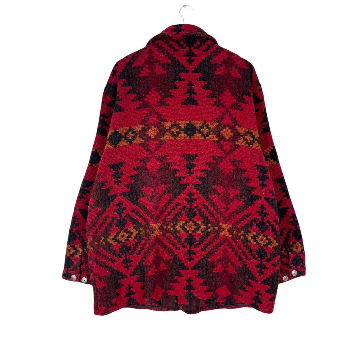 Native × Woolrich Woolen Mills 🌟WOOLRICH NATIVE AZTEC BUTTON WOOL JACKET Size US XL / EU 56 / 4 - 5 Thumbnail