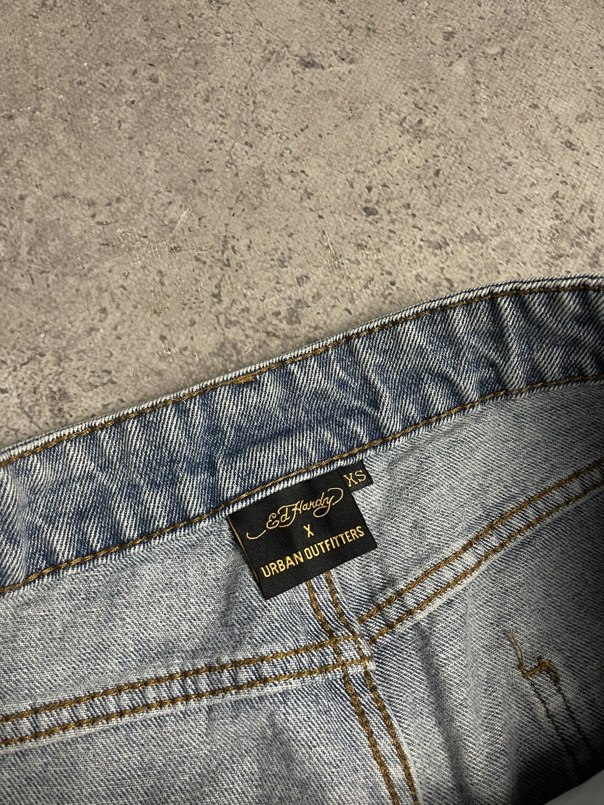 Ed Hardy Ed Hardy Urban Outfitters baggy jeans rap denim pants Size US 30 / EU 46 - 12 Thumbnail