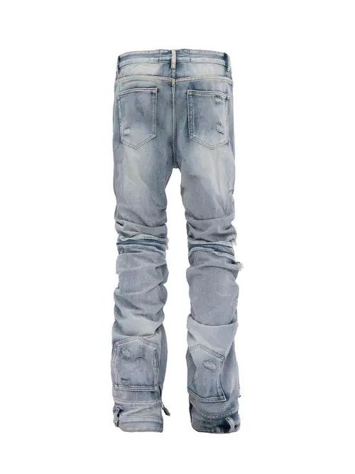 VIBE Heavyweight vintage vandalism fringe hip hop y2k jeans Size US 30 / EU 46 - 5 Thumbnail