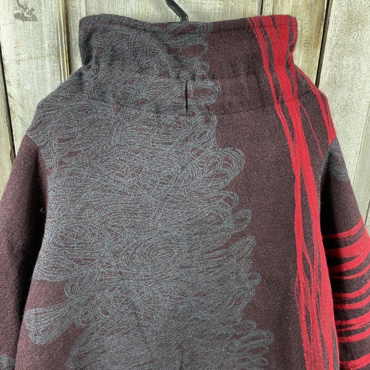 Japanese Brand × Vintage Vintage Japanese Brand Wool Fish Tail Style Jacket Size US L / EU 52-54 / 3 - 3 Thumbnail
