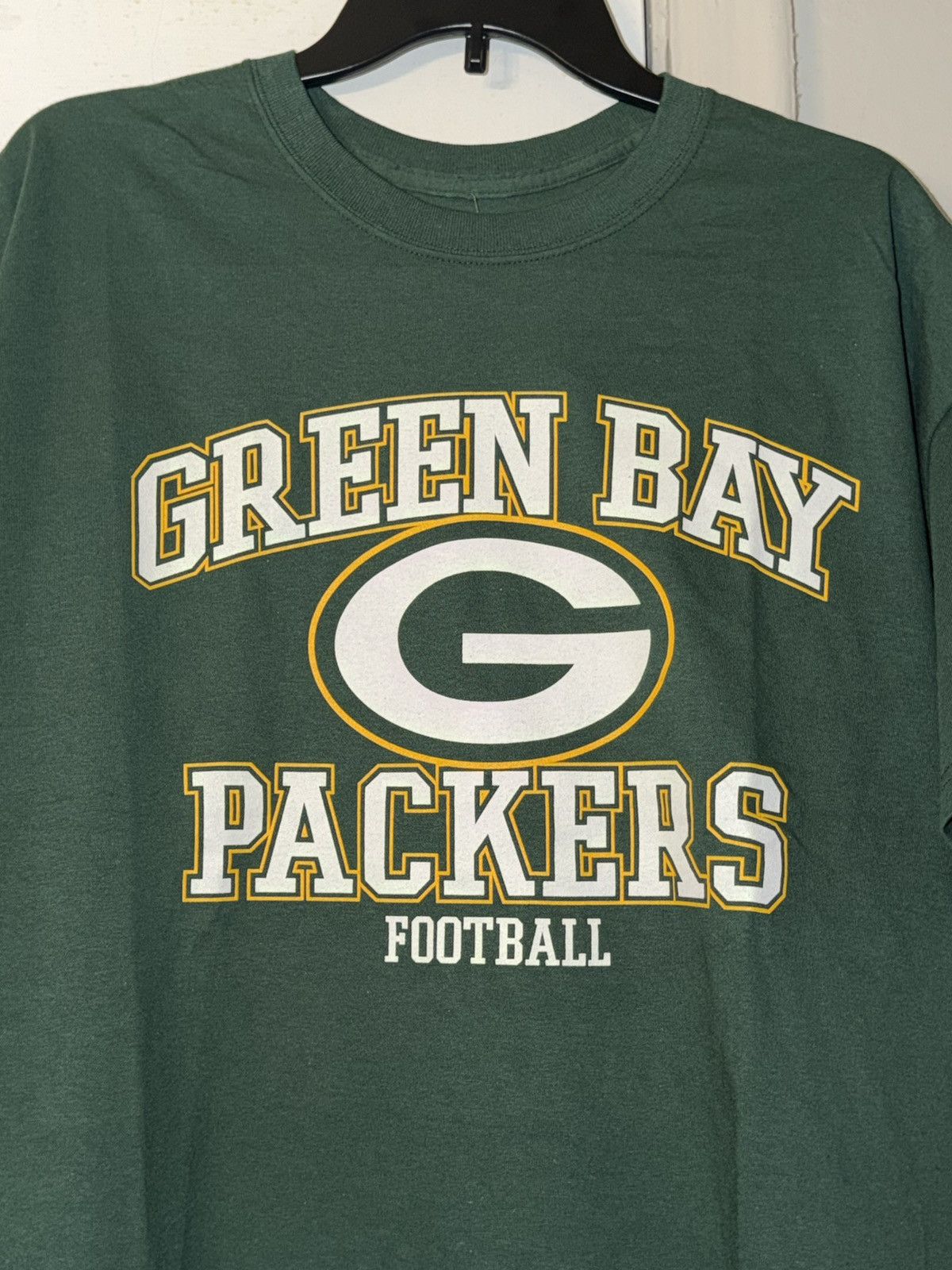 NFL NFL Team Apparel Green Bay Packers Football Shirt Mens XL Size US XL / EU 56 / 4 - 2 Thumbnail
