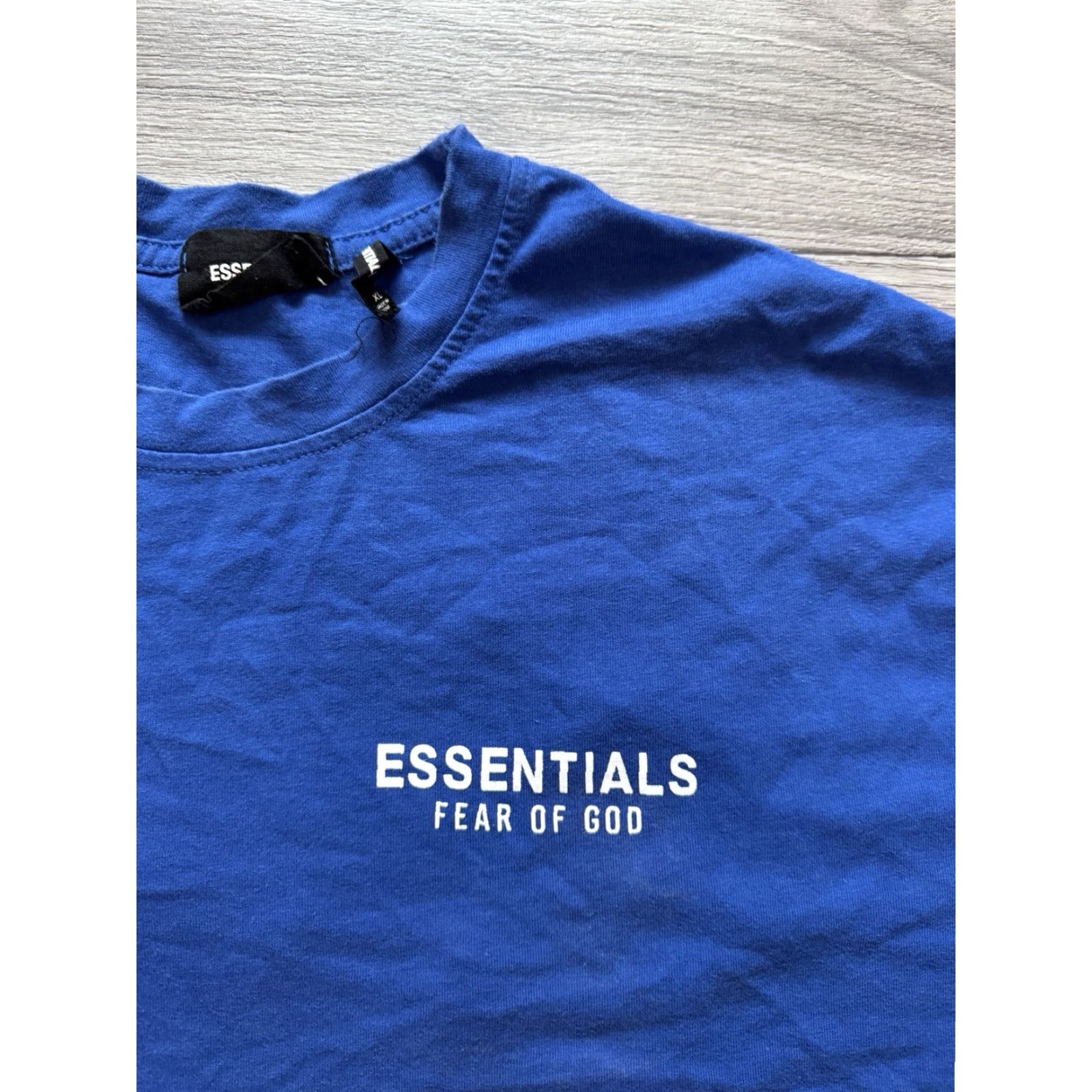 Fear of God Fear of God Essentials X TMC Crenshaw T-Shirt XL Unisex Adults Blue Size US XL / EU 56 / 4 - 7 Thumbnail