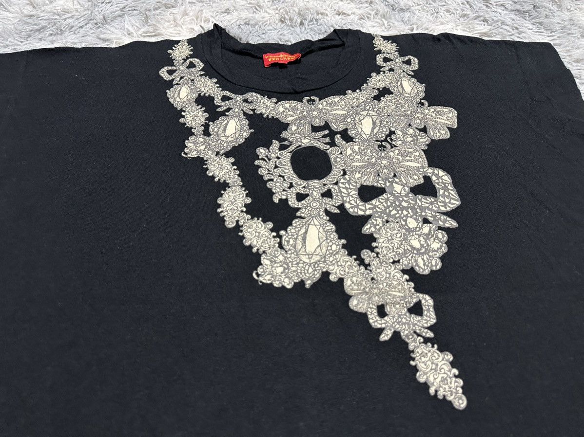 Vivienne Westwood 🔥Ss16 Vivienne Westwood Necklace Trompe l'oeil Wide Shir Size US XL / EU 56 / 4 - 5 Thumbnail