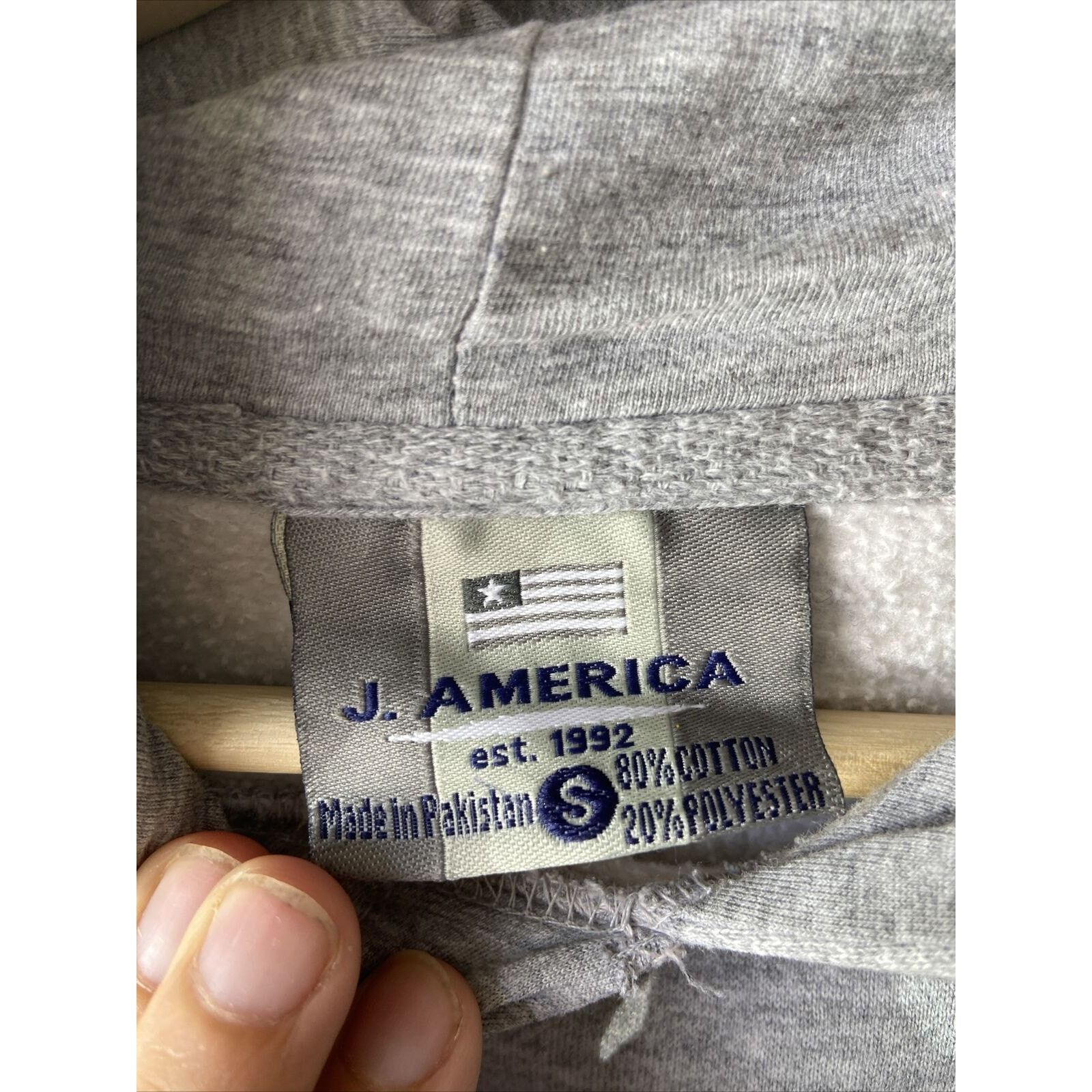 J. America Indiana State ISU Gray Sweatshirt Hoodie Size Small Size US S / EU 44-46 / 1 - 3 Thumbnail