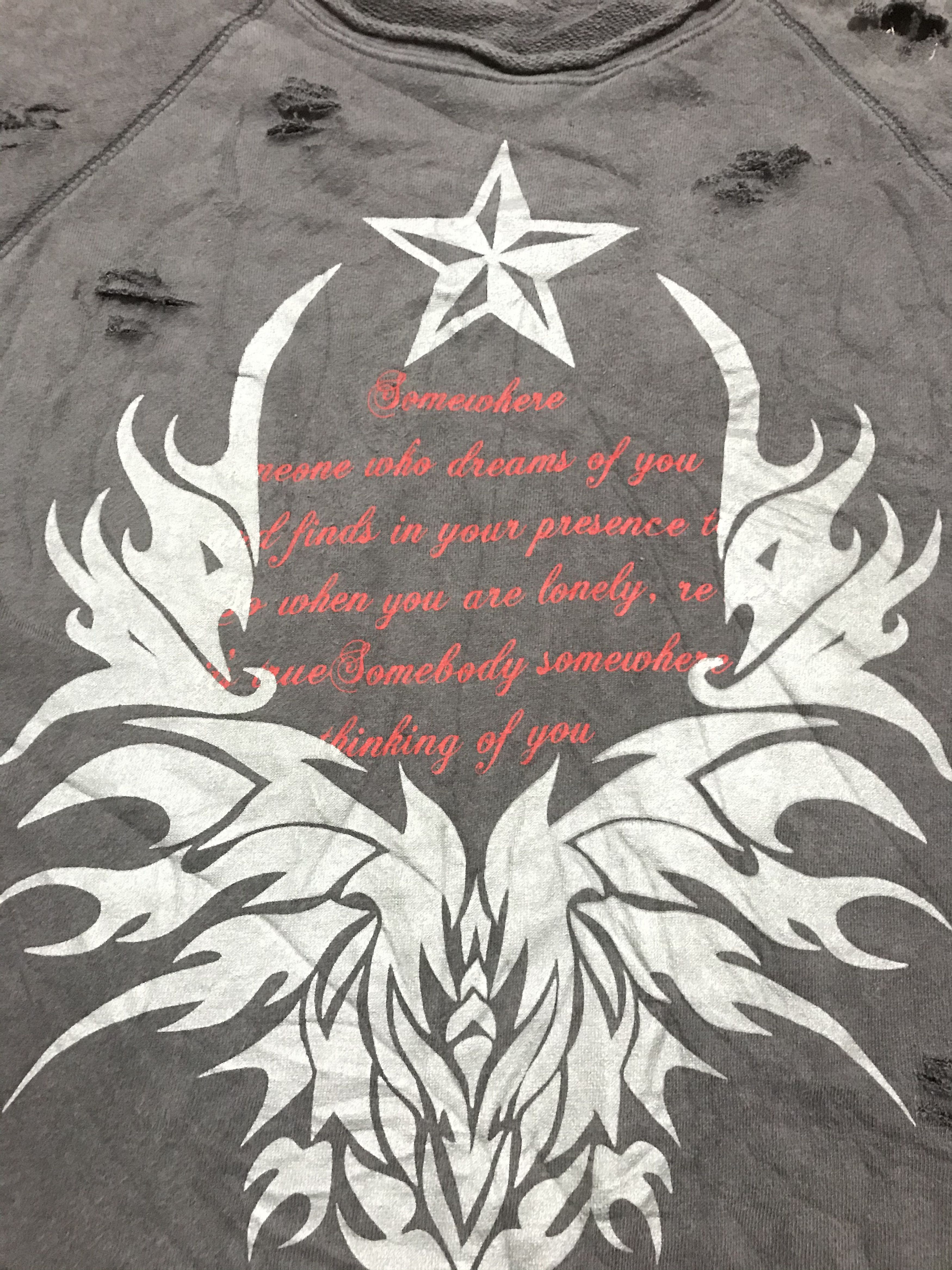 Beauty Beast Poem cut out distressed like raf simons style Size US M / EU 48-50 / 2 - 4 Thumbnail