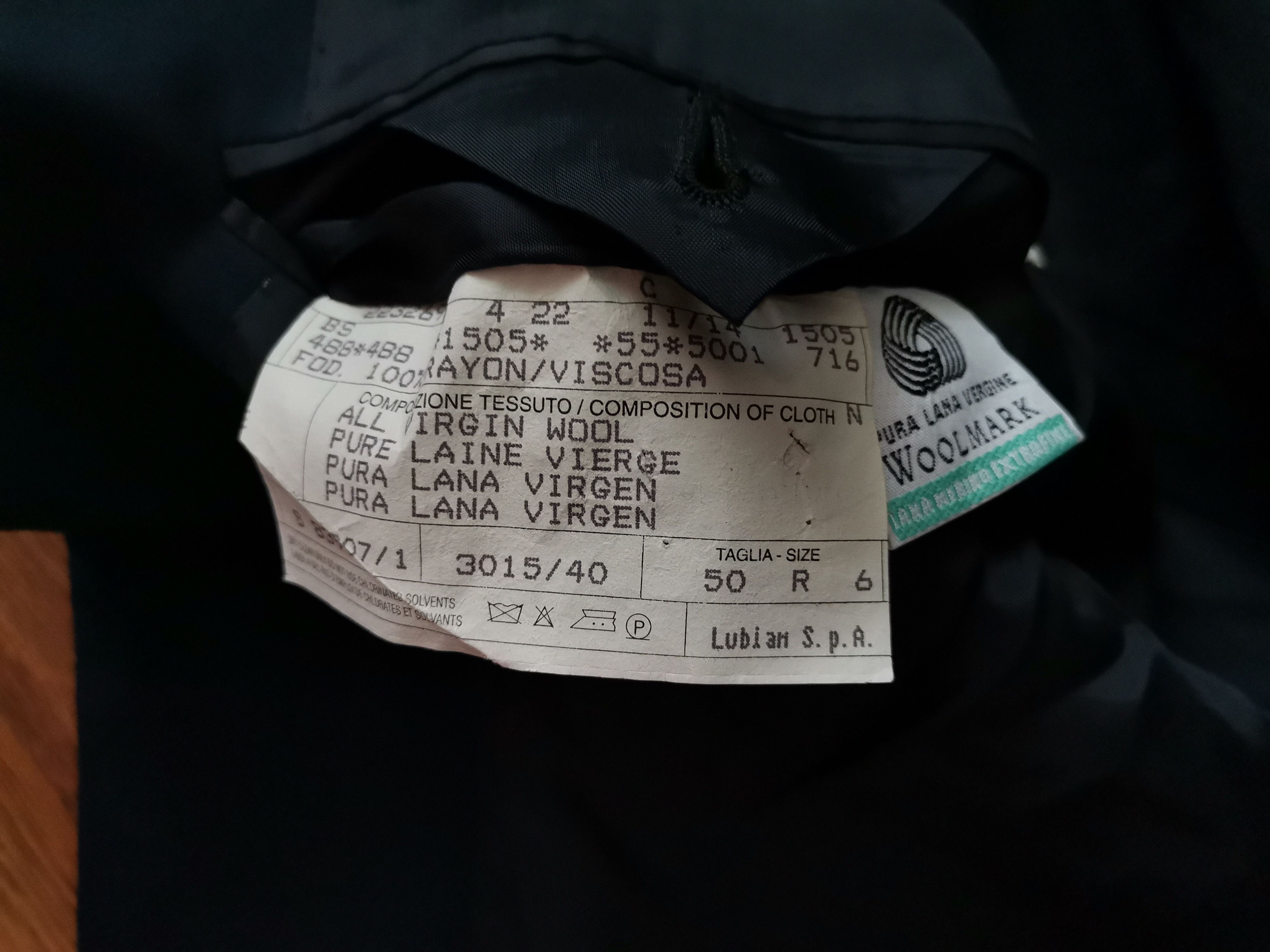 Ermenegildo Zegna × Vintage Vintage Reberto Rocca x Ermenegildo Zegna Blazer Size 40R - 4 Thumbnail