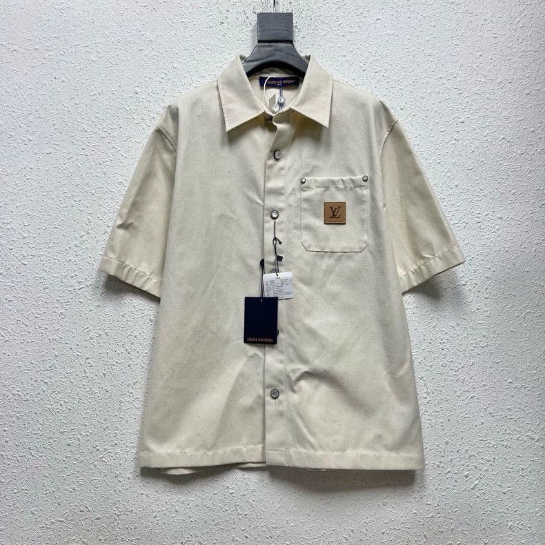 Louis Vuitton Louis Vuitton 2025 Silk Blend Short Sleeve Shirt-yf Size US M / EU 48-50 / 2 - 1 Thumbnail