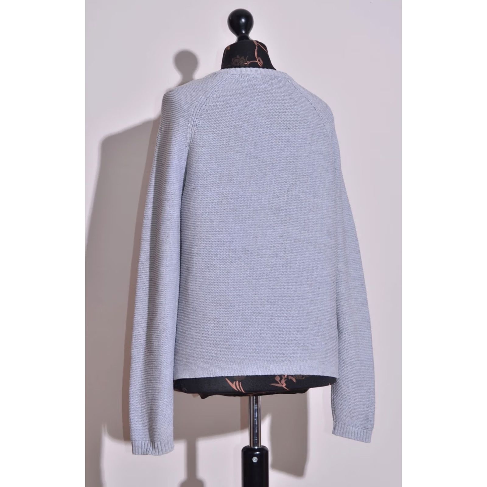 Patagonia Patagonia Jumper Grey Long Sleeve Size M Women's Organic Cotton Knitted Crew Neck Pullover For Casual Travel Size M / US 6-8 / IT 42-44 - 4 Thumbnail