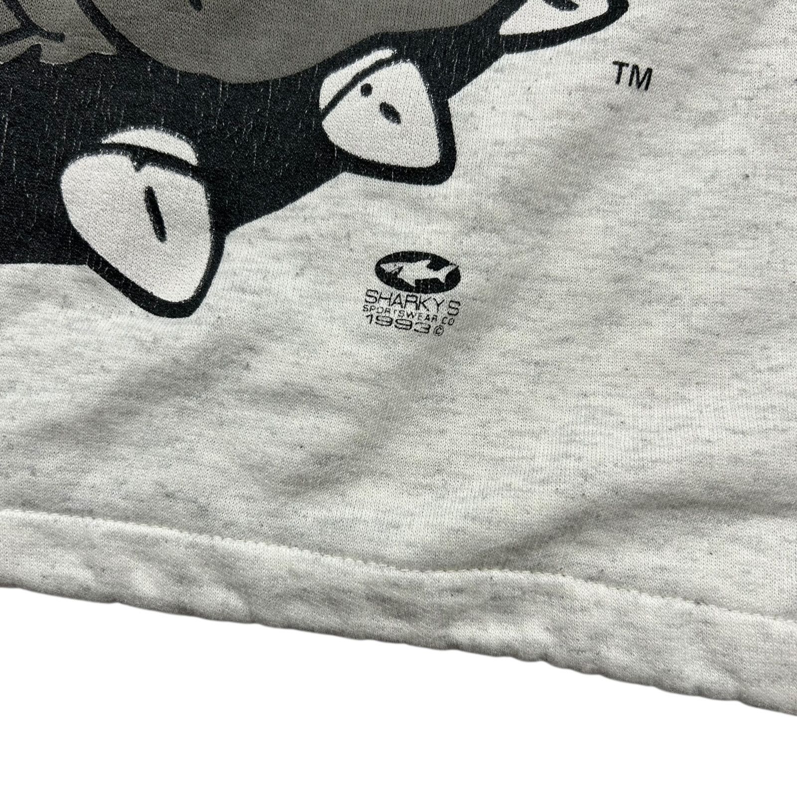 NCAA VTG 90s GEORGETOWN HOYAS SHARKYS 1993 HOODIE SHIRT SPELL OUT Size US XL / EU 56 / 4 - 3 Thumbnail