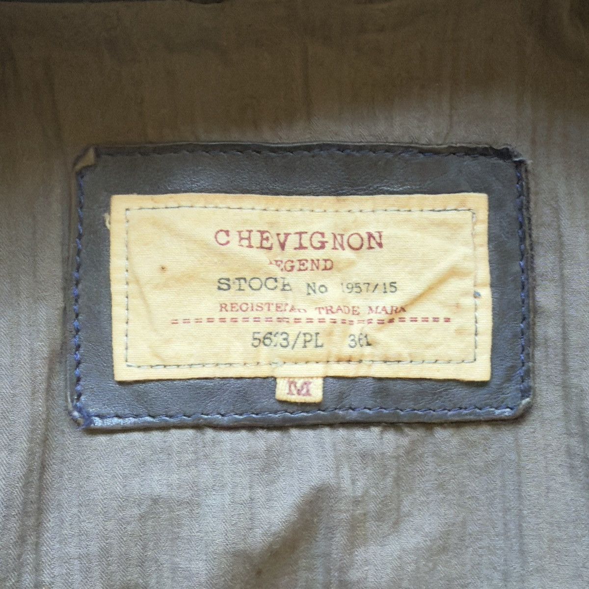 Chevignon Chevignon Leather Jacket – Early 1970s, Based on 1959 Model Size US M / EU 48-50 / 2 - 5 Thumbnail