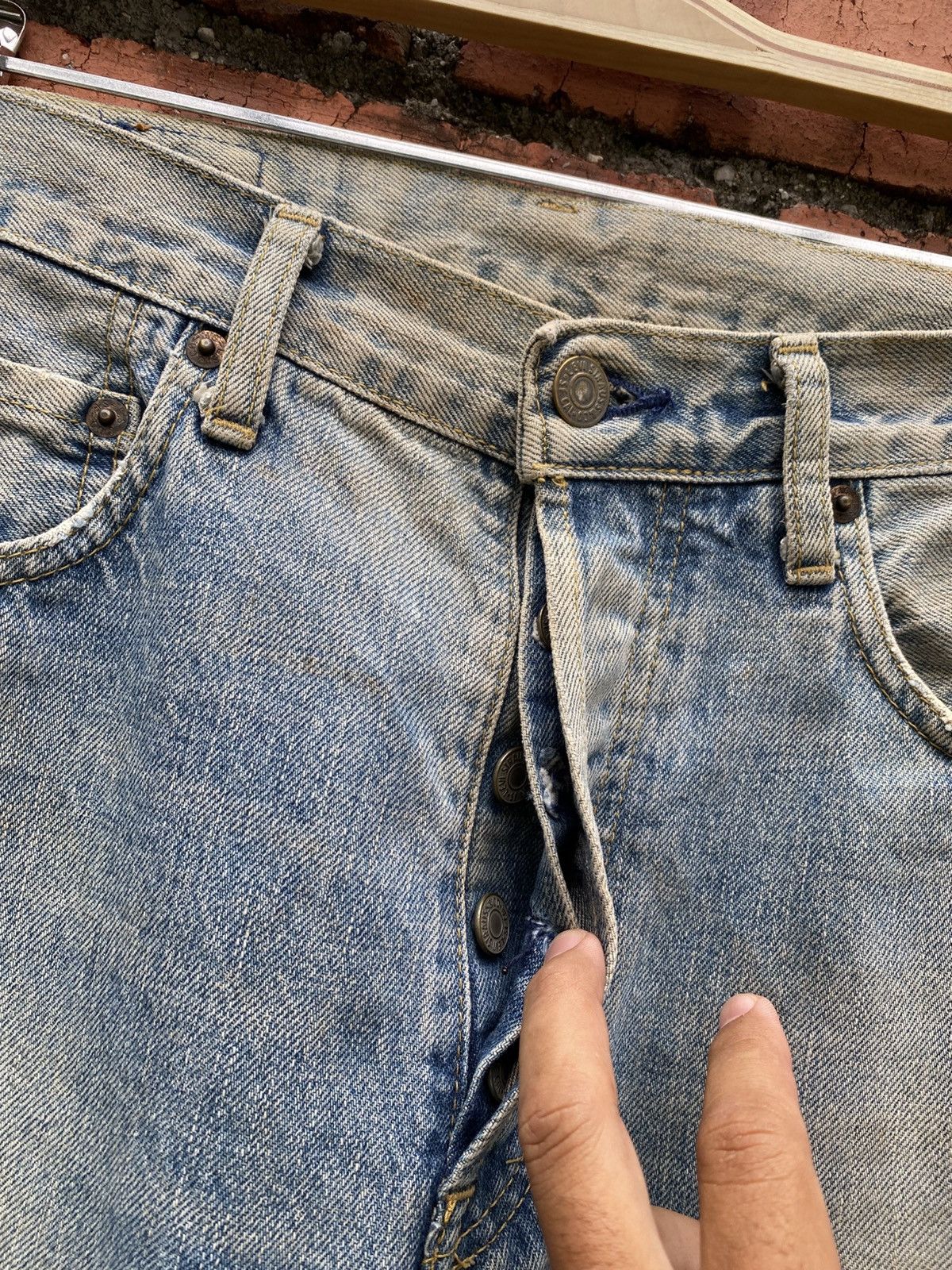 Levi's Vintage Clothing W30x34 Vintage levi's 503B Redline dirt Size US 30 / EU 46 - 3 Thumbnail