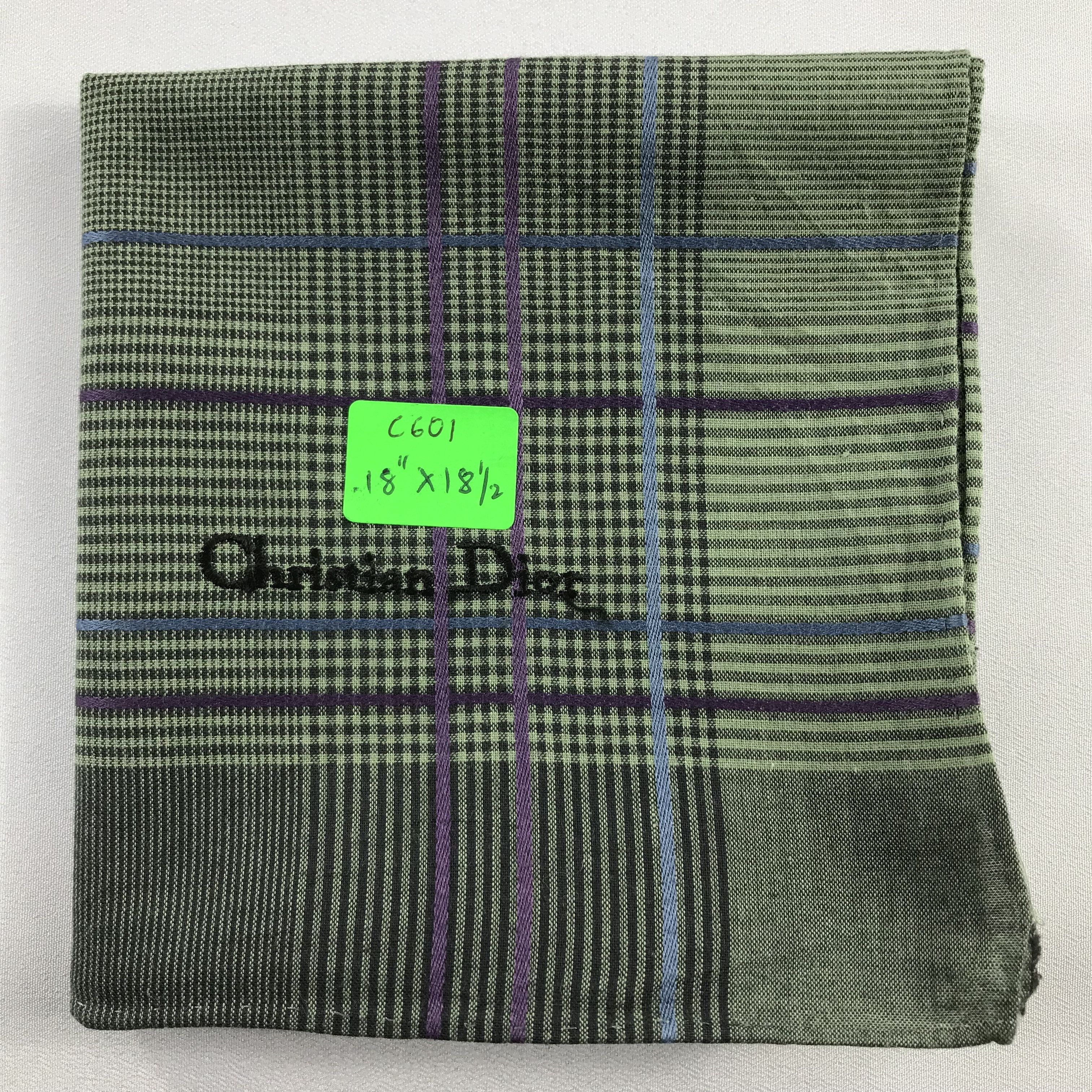 Vintage ChriSTIan DIor Handkerchief / Bandana / Neckerchief C601 Size ONE SIZE - 7 Thumbnail