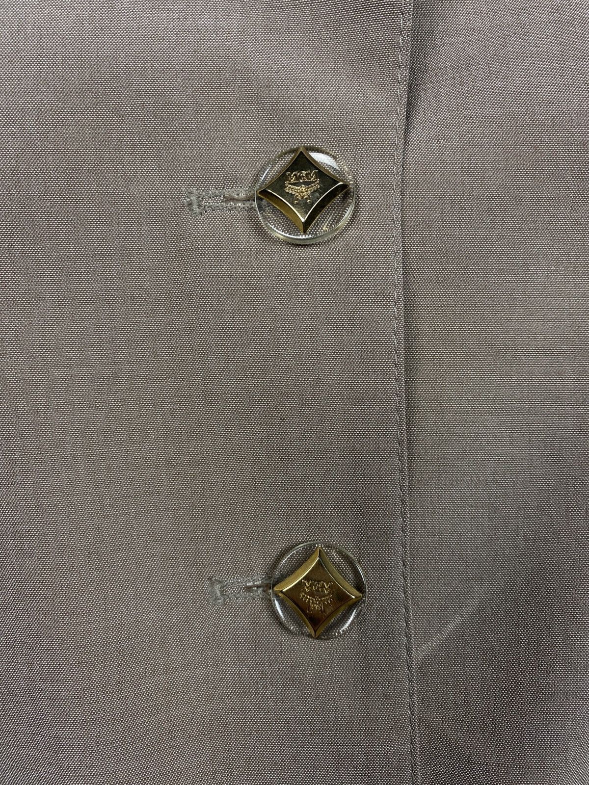 MCM MCM Wool Silk Blazer Jacket Women IT 40 Beige Made in Italy Size S / US 4 / IT 40 - 8 Thumbnail