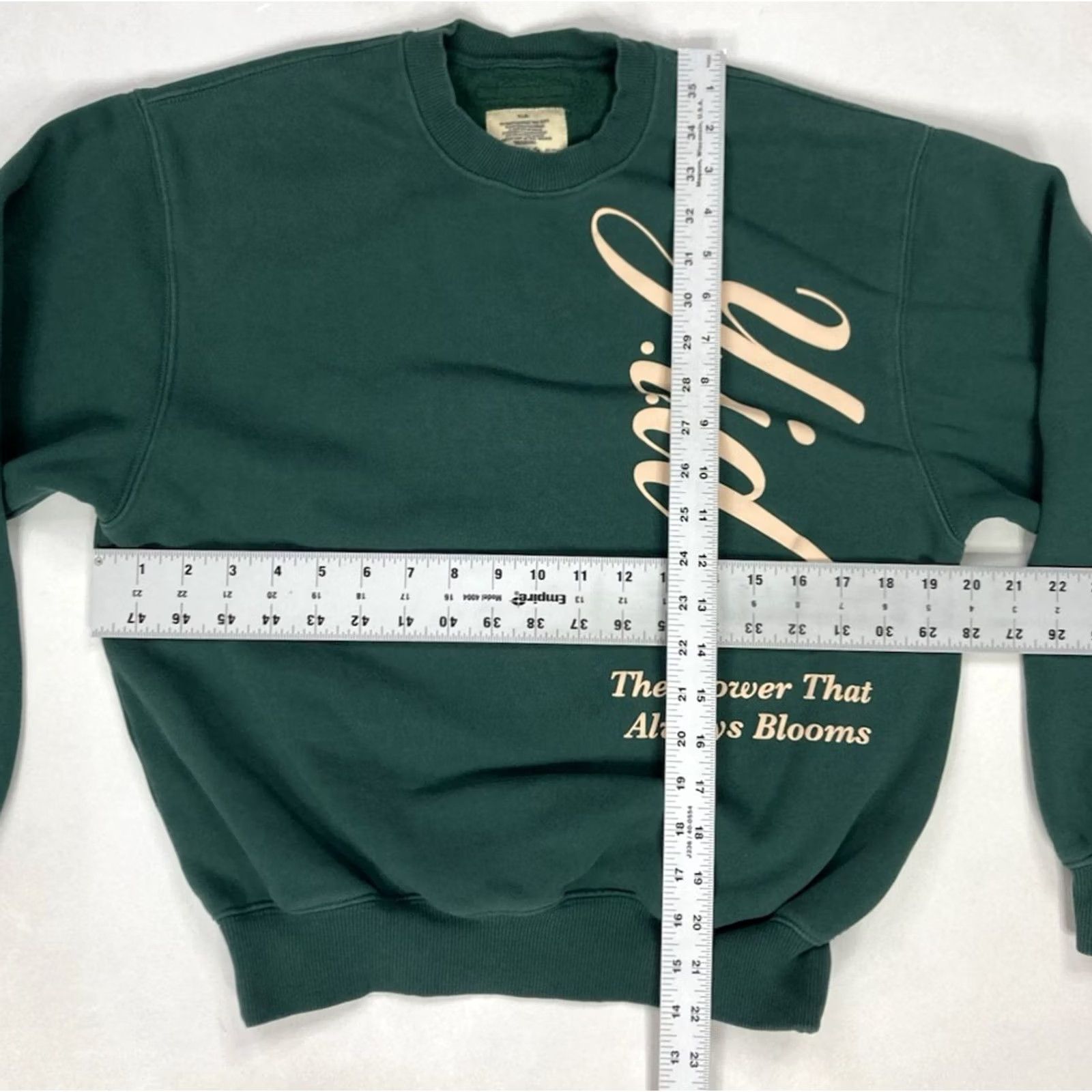 Vintage Yesterday Is Dead Crewneck Sweatshirt Women Small Green YID Sweatshirt Size S / US 4 / IT 40 - 5 Thumbnail