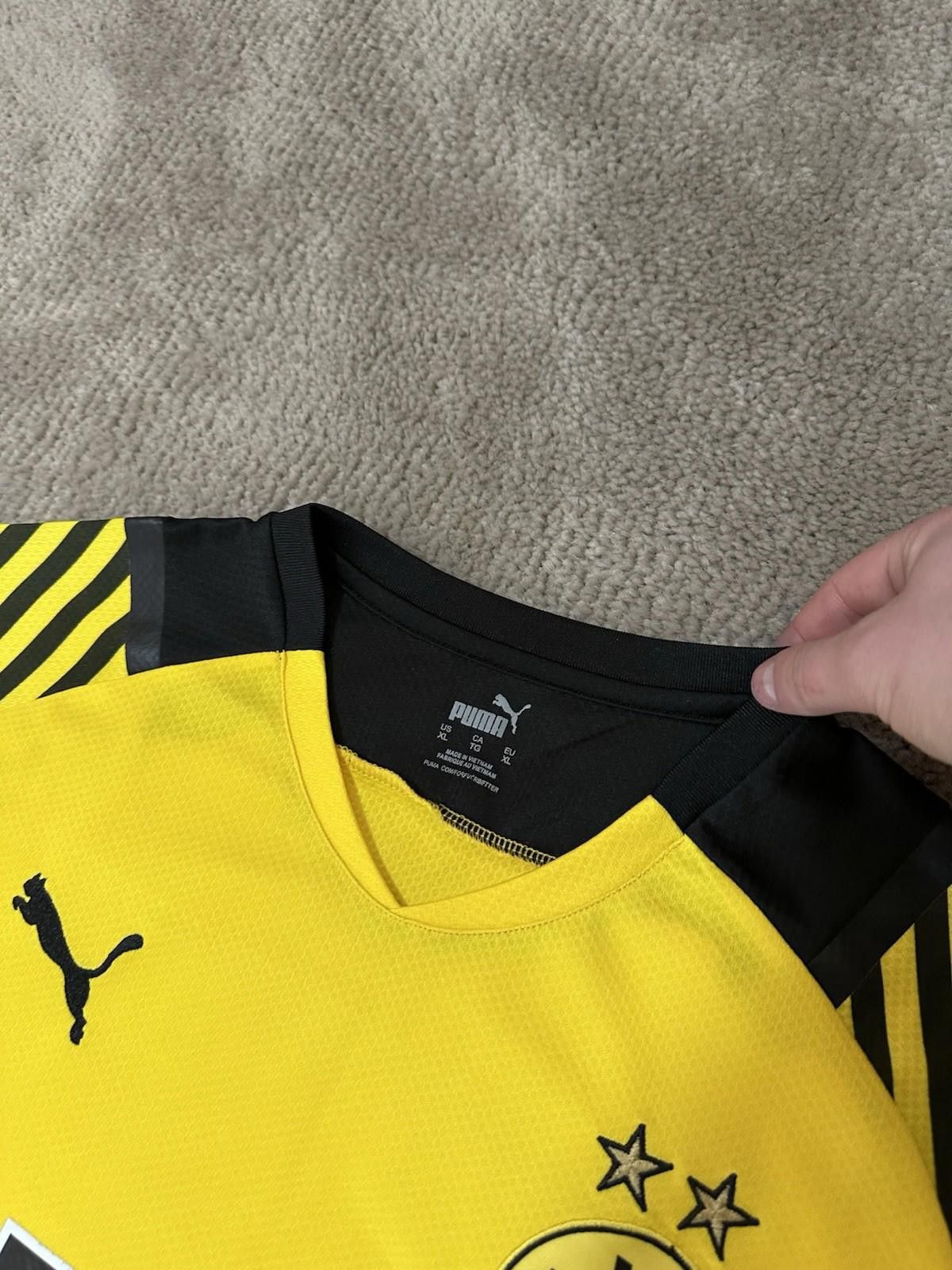 Puma Puma Borussia Dortmund Home 21/22 Yellow Soccer Jersey Sz XL Size US XL / EU 56 / 4 - 7 Thumbnail