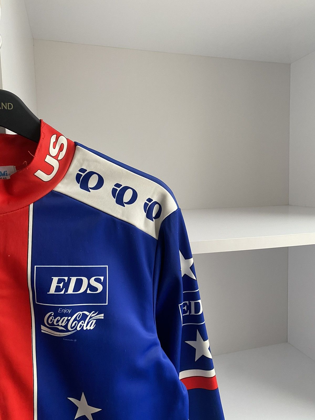 PEARL iZUMi × Vintage Vintage PEARL IZUMI x COCA COLA x USA Cycling Jersey Size US L / EU 52-54 / 3 - 7 Thumbnail