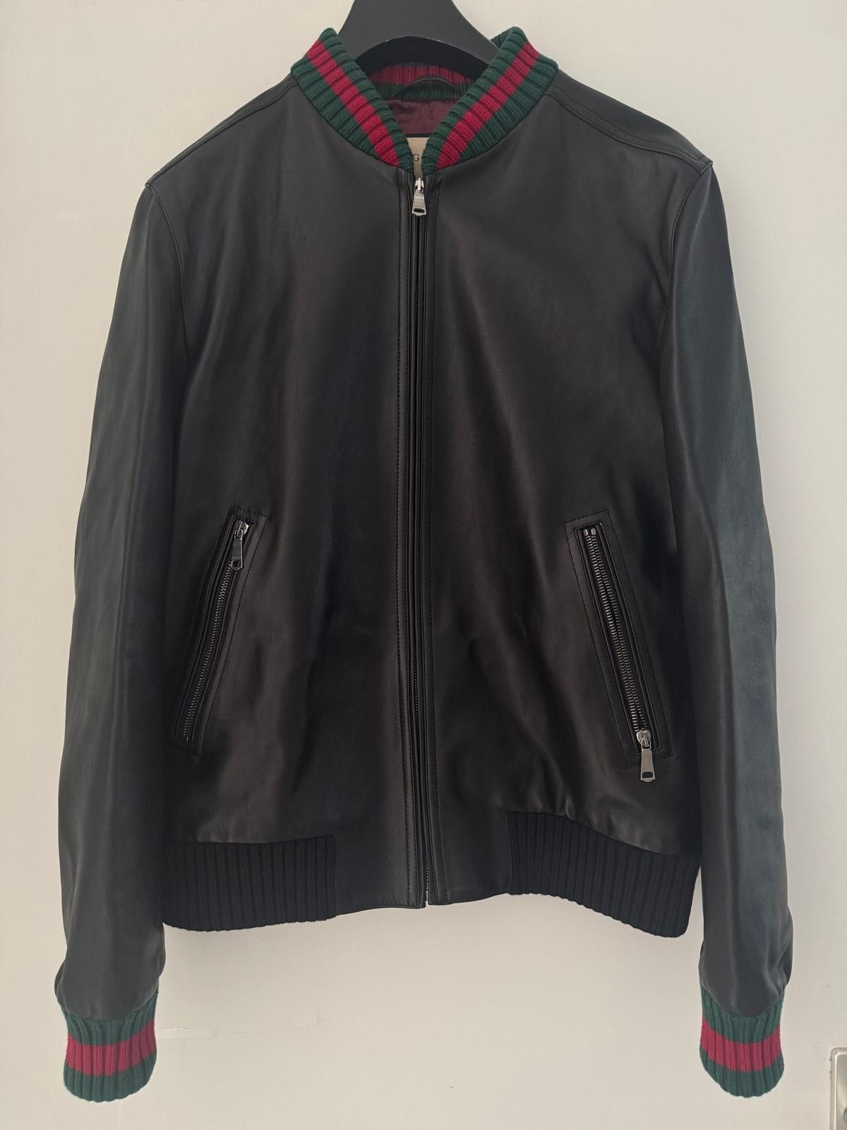 Gucci Gucci Lambskin Leather Jacket Size US L / EU 52-54 / 3 - 1 Thumbnail