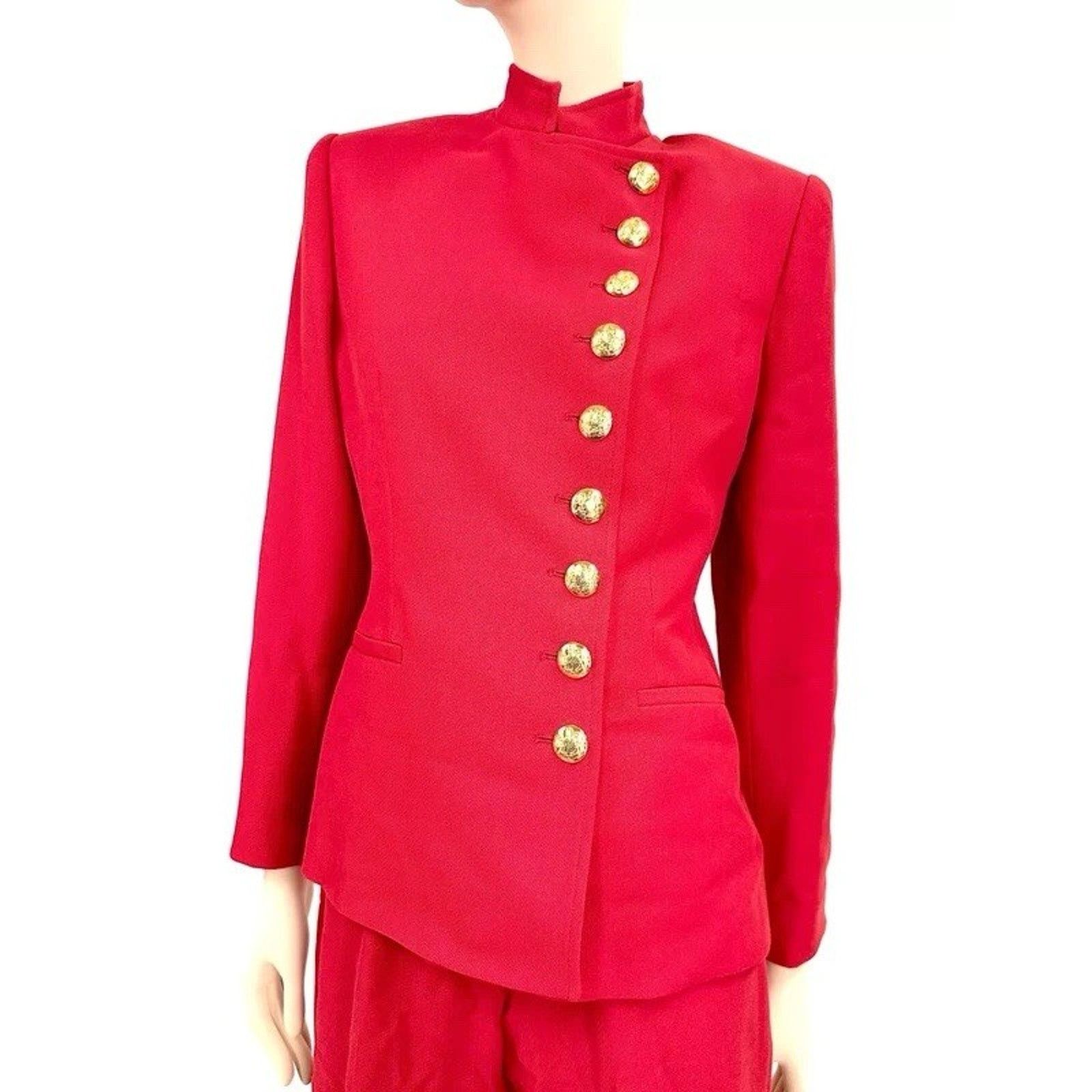 Ralph Lauren Wool Gold Military Equestrian Riding Jacket 8