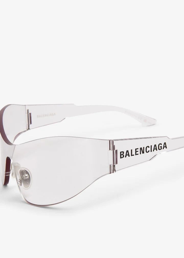 Balenciaga o1in1g1025 Size: OS / Mono Cat 2.0 Sunglasses in White Size ONE SIZE - 2 Thumbnail