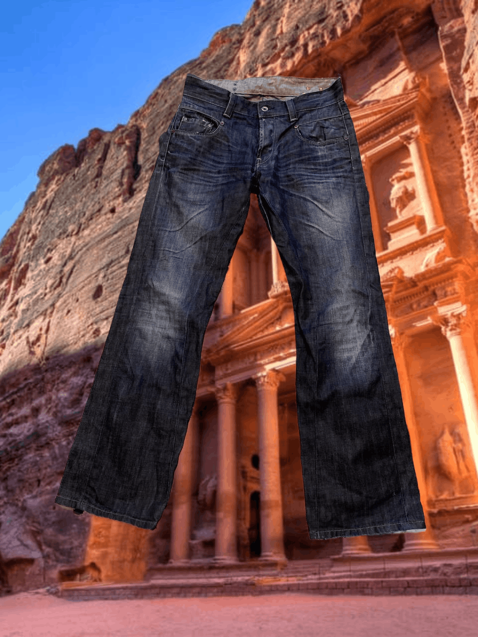 G-Star Distressed Washed Denim Jeans G-Star Raw size 32 Size US 32 / EU 48 - 1 Thumbnail