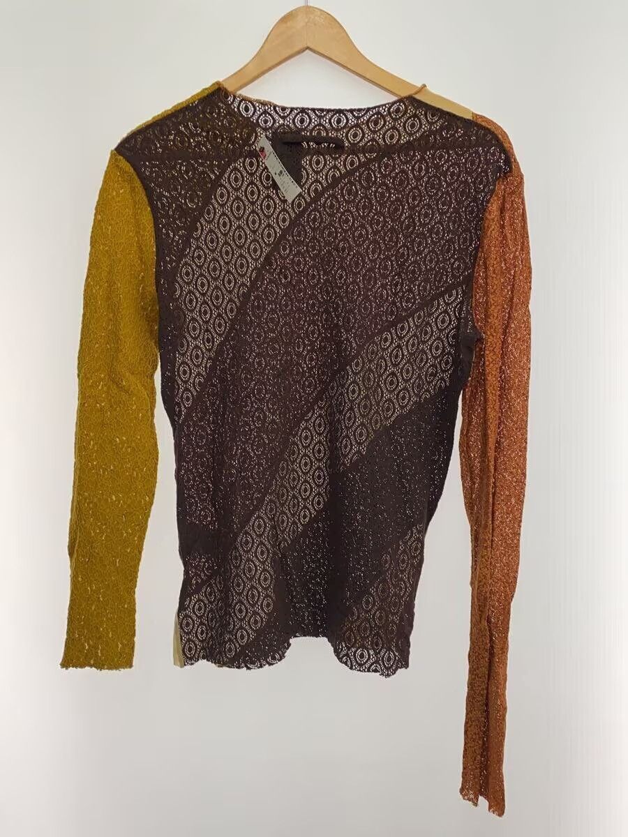 Jean Paul Gaultier Spiral Floral Mesh Top Size S / US 4 / IT 40 - 2 Thumbnail
