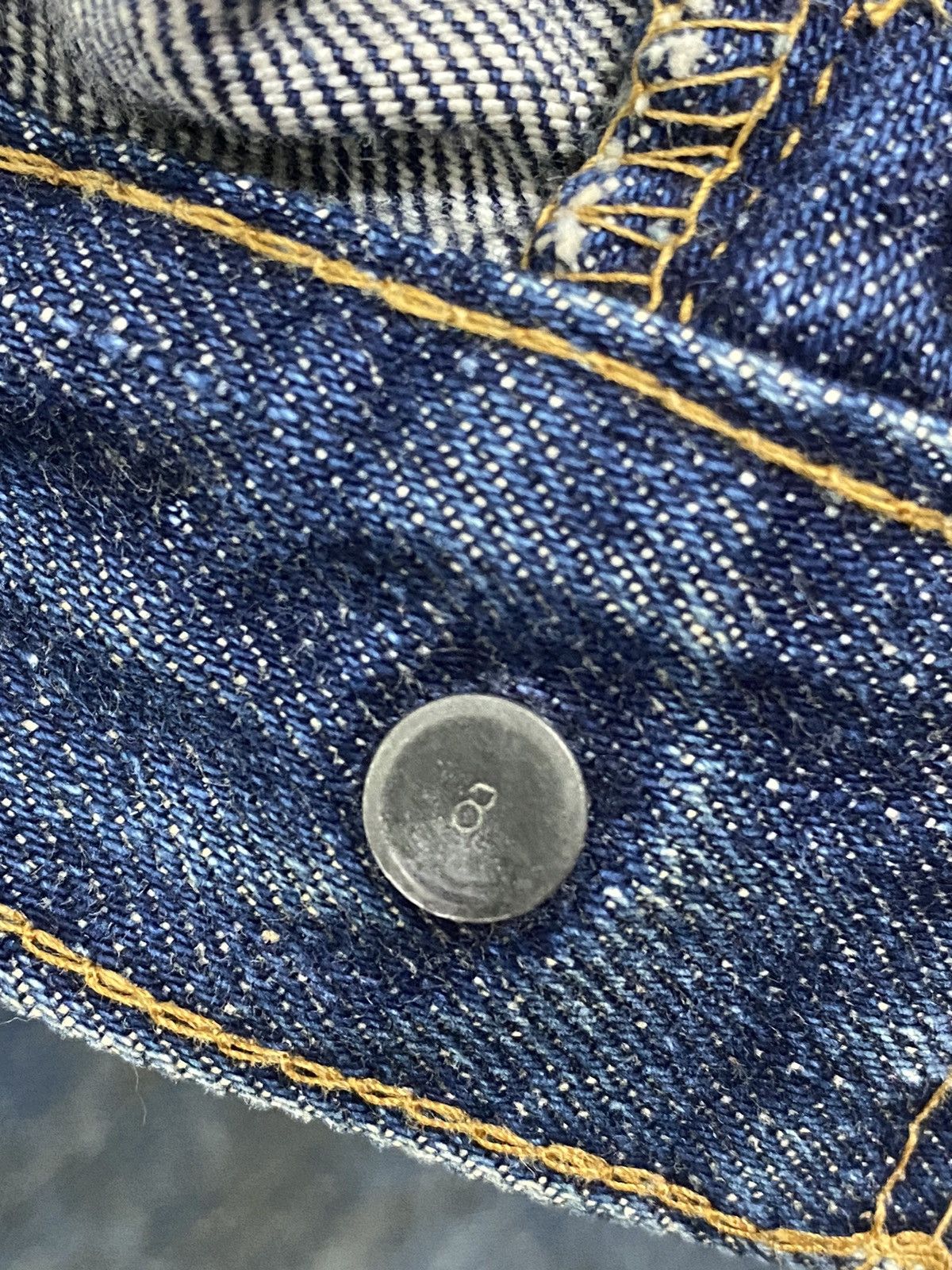 Levi's Vintage 80s Levis 505 Button 8 Zipper Talon Dirty Distress Size US 29 - 9 Thumbnail