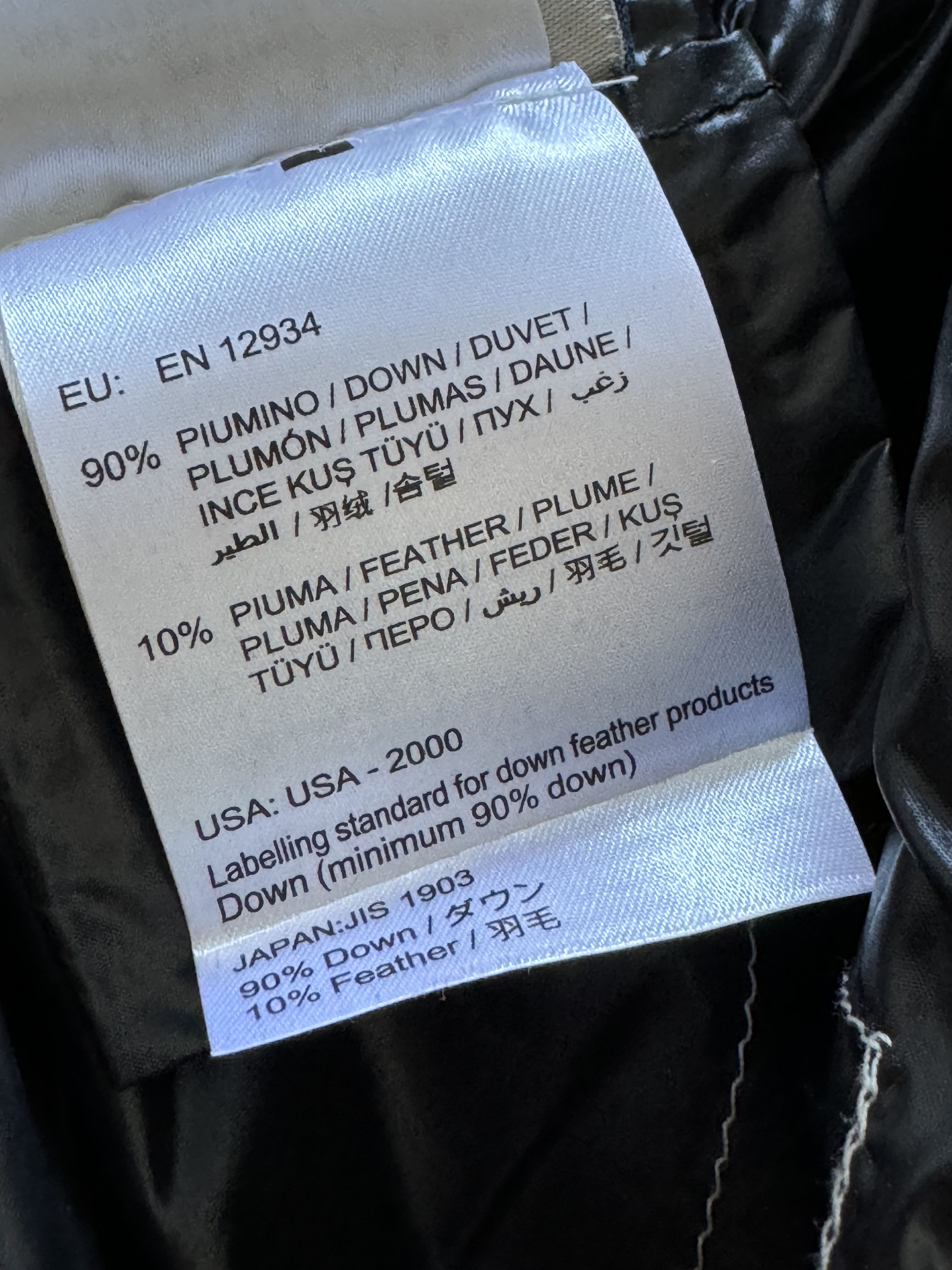 Moncler Moncler Daim black puffer women jacket Size L / US 10 / IT 46 - 23 Thumbnail