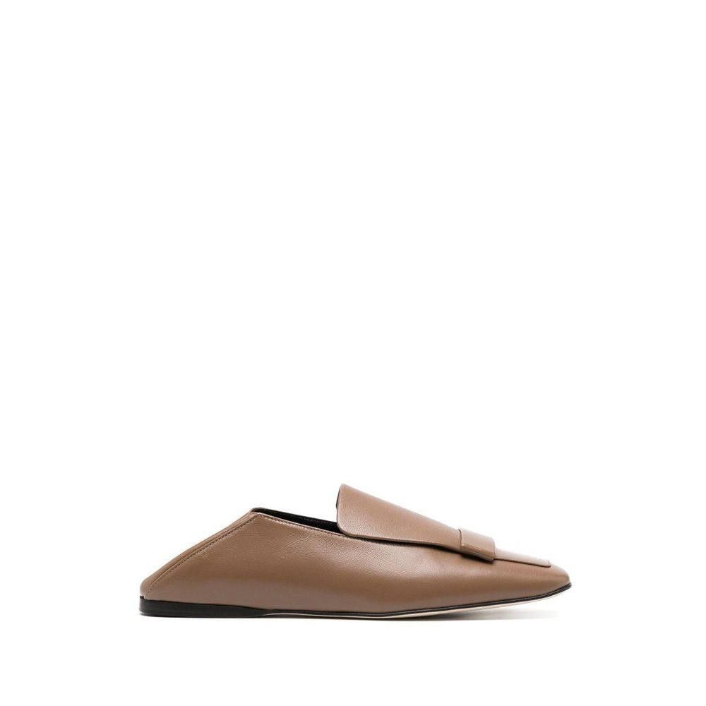 SERGIO ROSSI LEATHER LOAFER SIZE 37