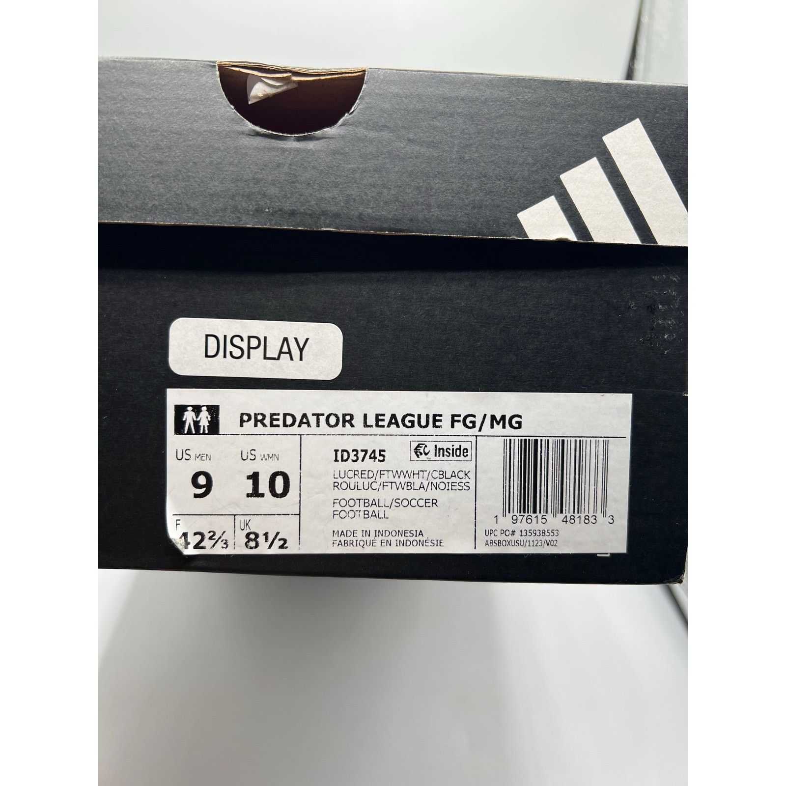 Adidas Adidas Predator League FG/MG “Pure Victory Pack” size 9 mens Size US 9 / EU 42 - 6 Thumbnail