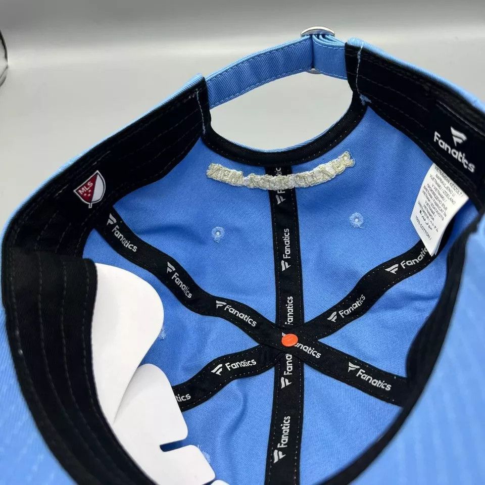 Other New York City FC Hat Women Blue Fanatics MLS Strap Back Cap Size ONE SIZE - 6 Thumbnail
