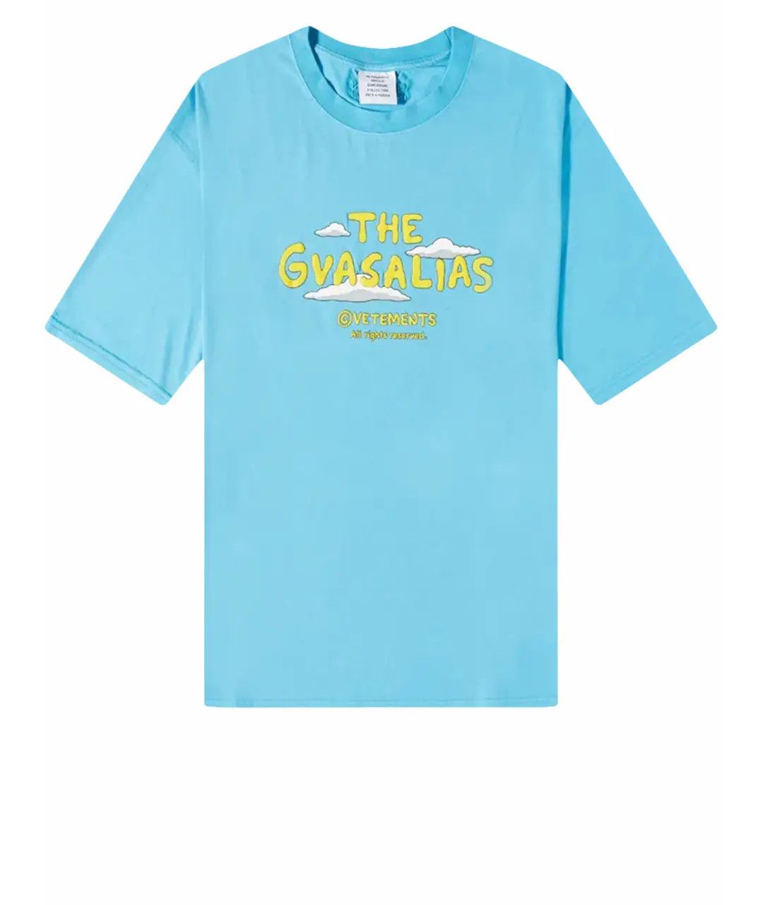 Vetements o1y0924 T-Shirt in Blue Size US XS / EU 42 / 0 - 1 Thumbnail