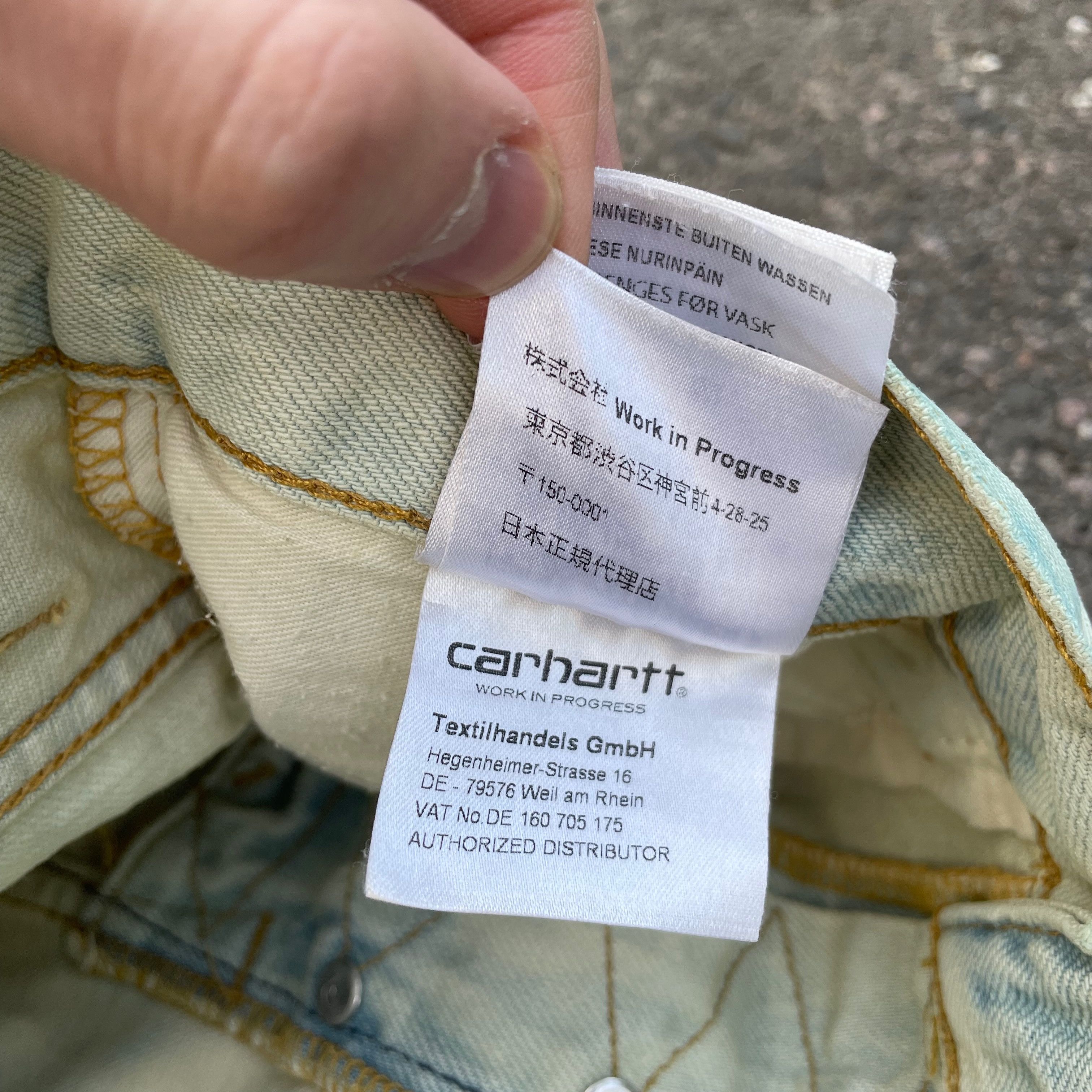 Carhartt Custom Carhartt 30x32 Blue Graphic Pants Y2K Grunge Art Size US 30 / EU 46 - 13 Thumbnail