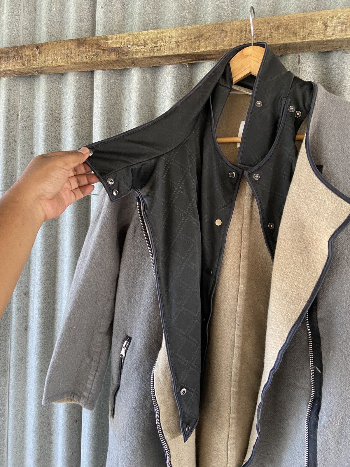 3.1 Phillip Lim PHILLIP LIM ASYMMETRIC ZIP COAT DUSTER COST Size XS / US 0-2 / IT 36-38 - 2 Thumbnail