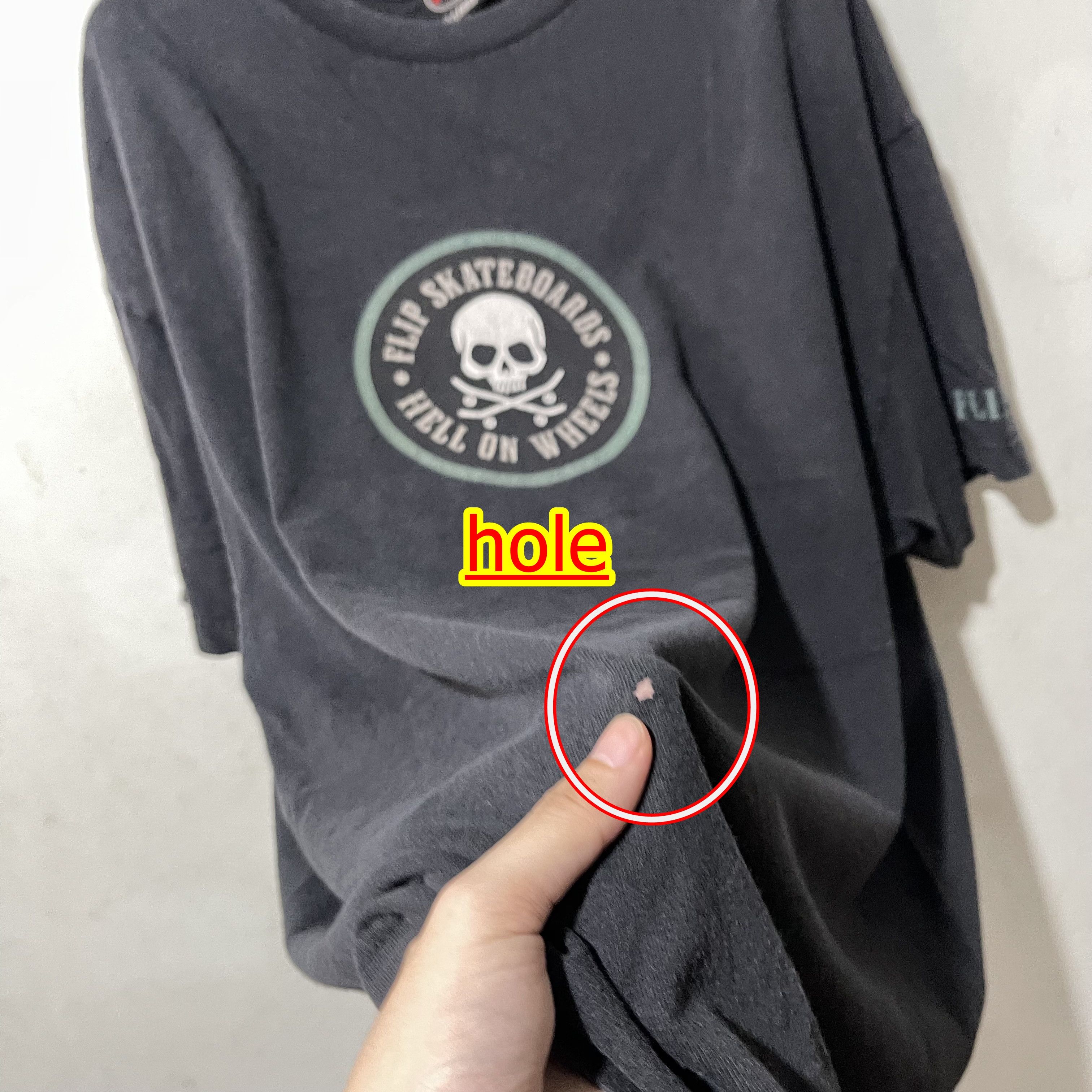 Flip Skateboards × Vintage Vintage 90s Flip Skatebaord Shirt Size US XL / EU 56 / 4 - 8 Thumbnail