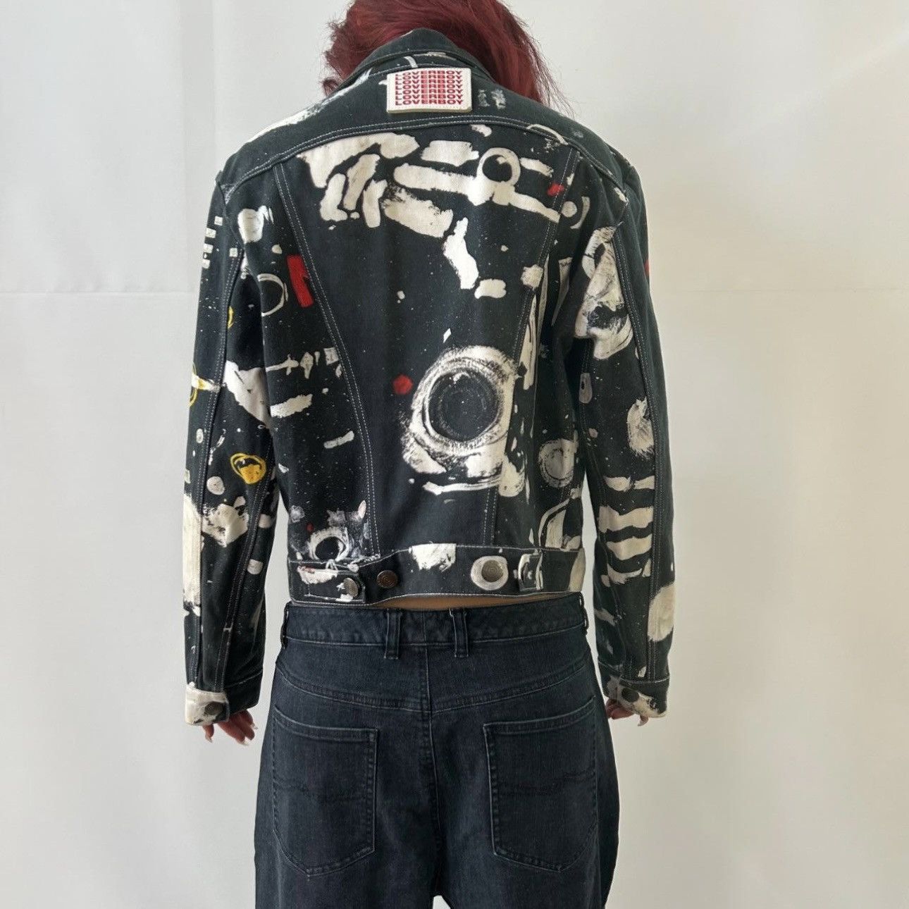 Charles Jeffrey LOVERBOY Multicolored denim jacket Size S / US 4 / IT 40 - 3 Thumbnail