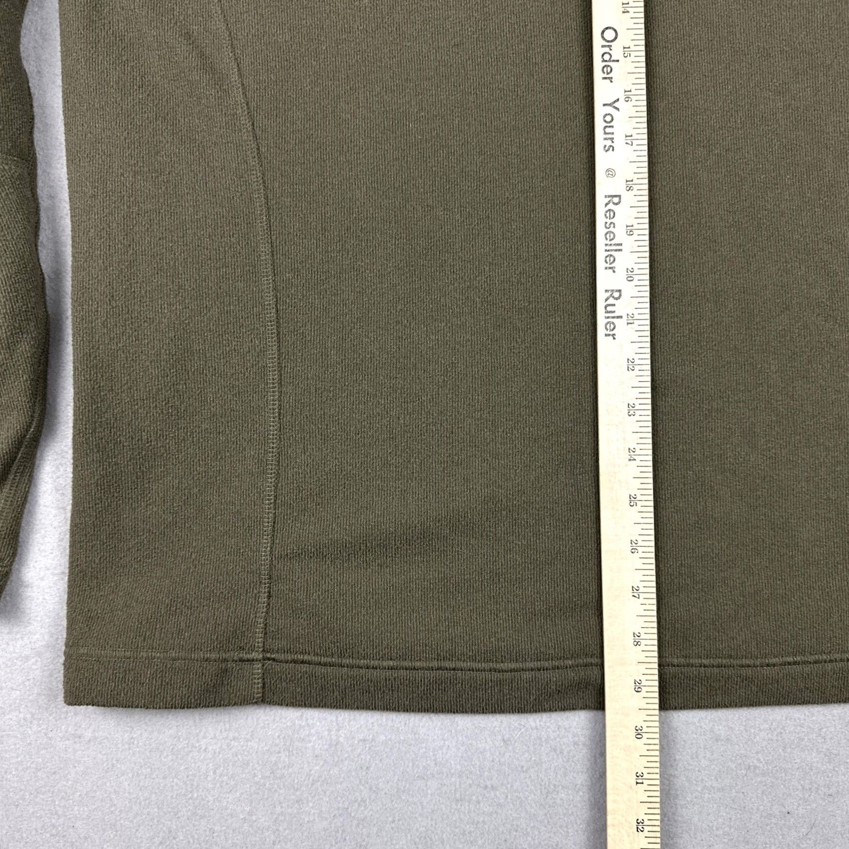 Vintage REI Sweater Men 2XL Green Waffle Knit Fleece Mock Neck Long Sleeve Pullover XXL Size US XXL / EU 58 / 5 - 7 Thumbnail