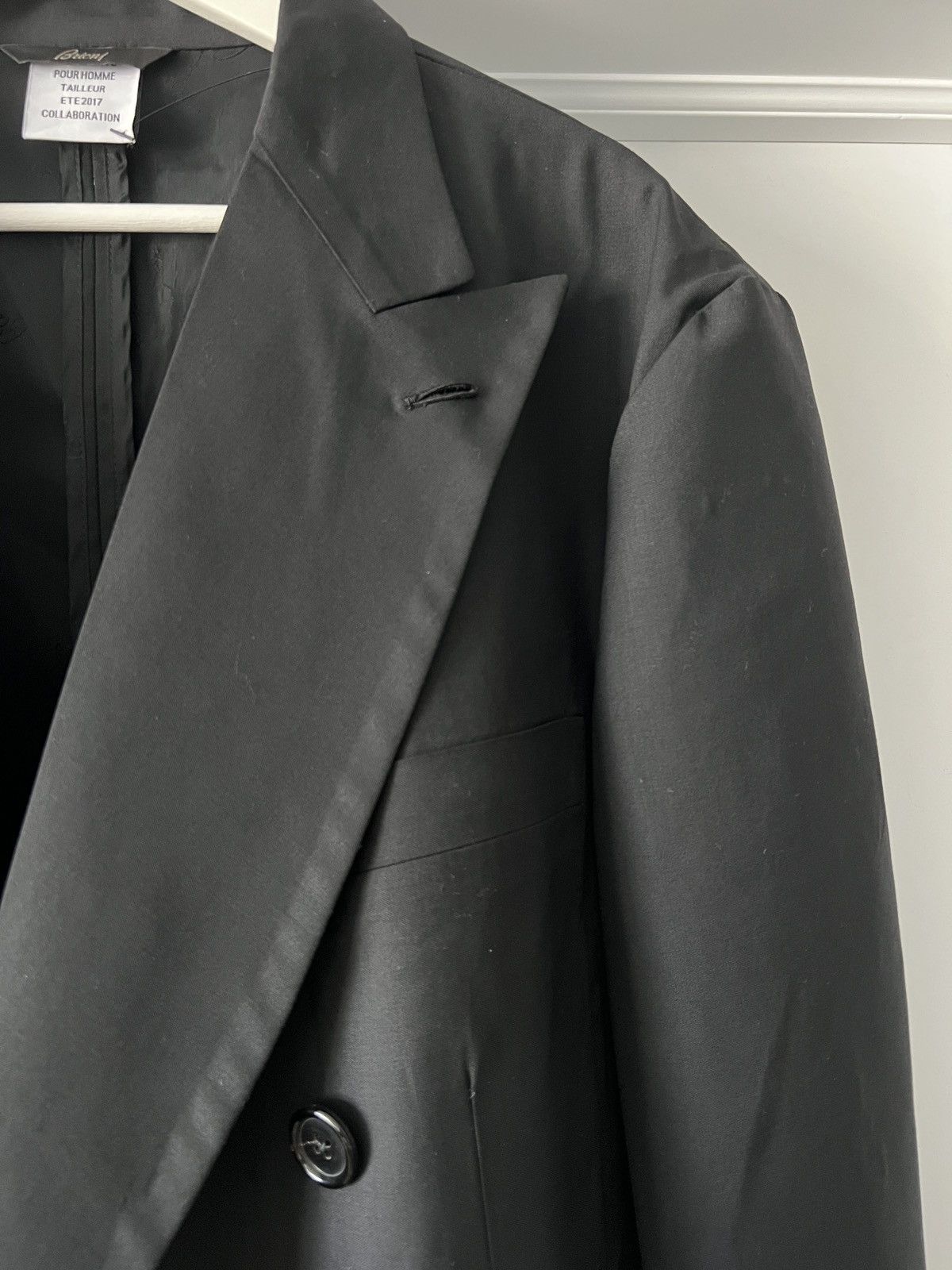 Brioni × Vetements Vetements x Brioni FW 2017 Raw Hem Oversized Coat - EU 46 Size US XL / EU 56 / 4 - 5 Thumbnail