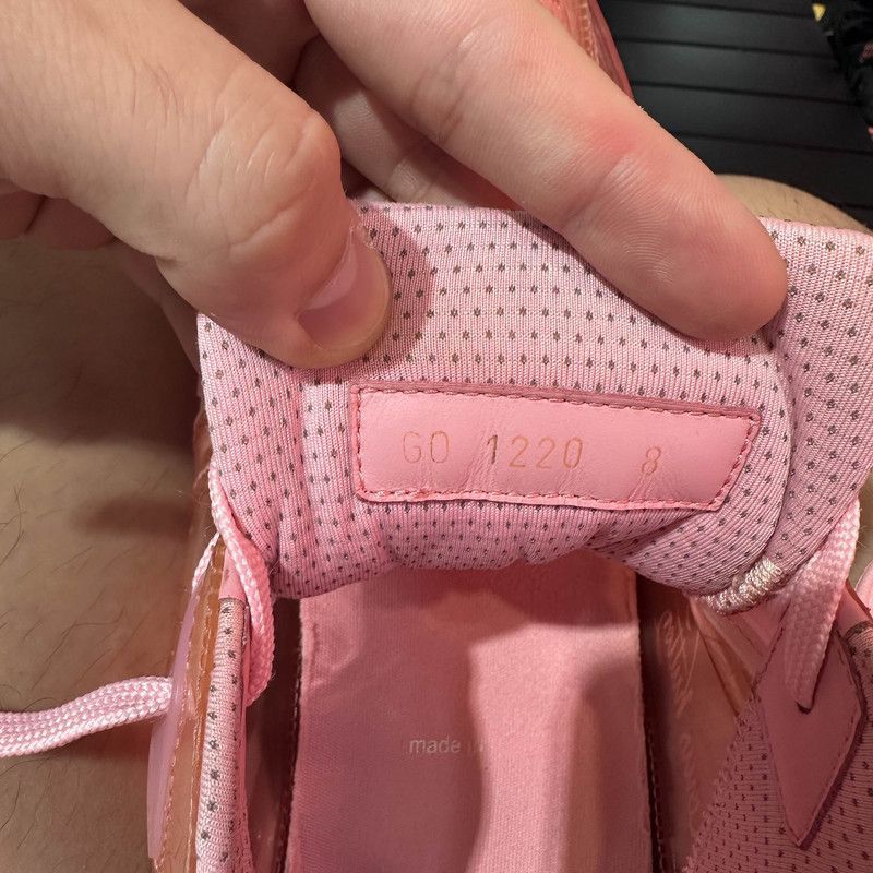 Louis Vuitton Louis Vuitton Transparent Pink Low-Top Sneakers - Size US 8.5 / EU 41-42 - 5 Thumbnail
