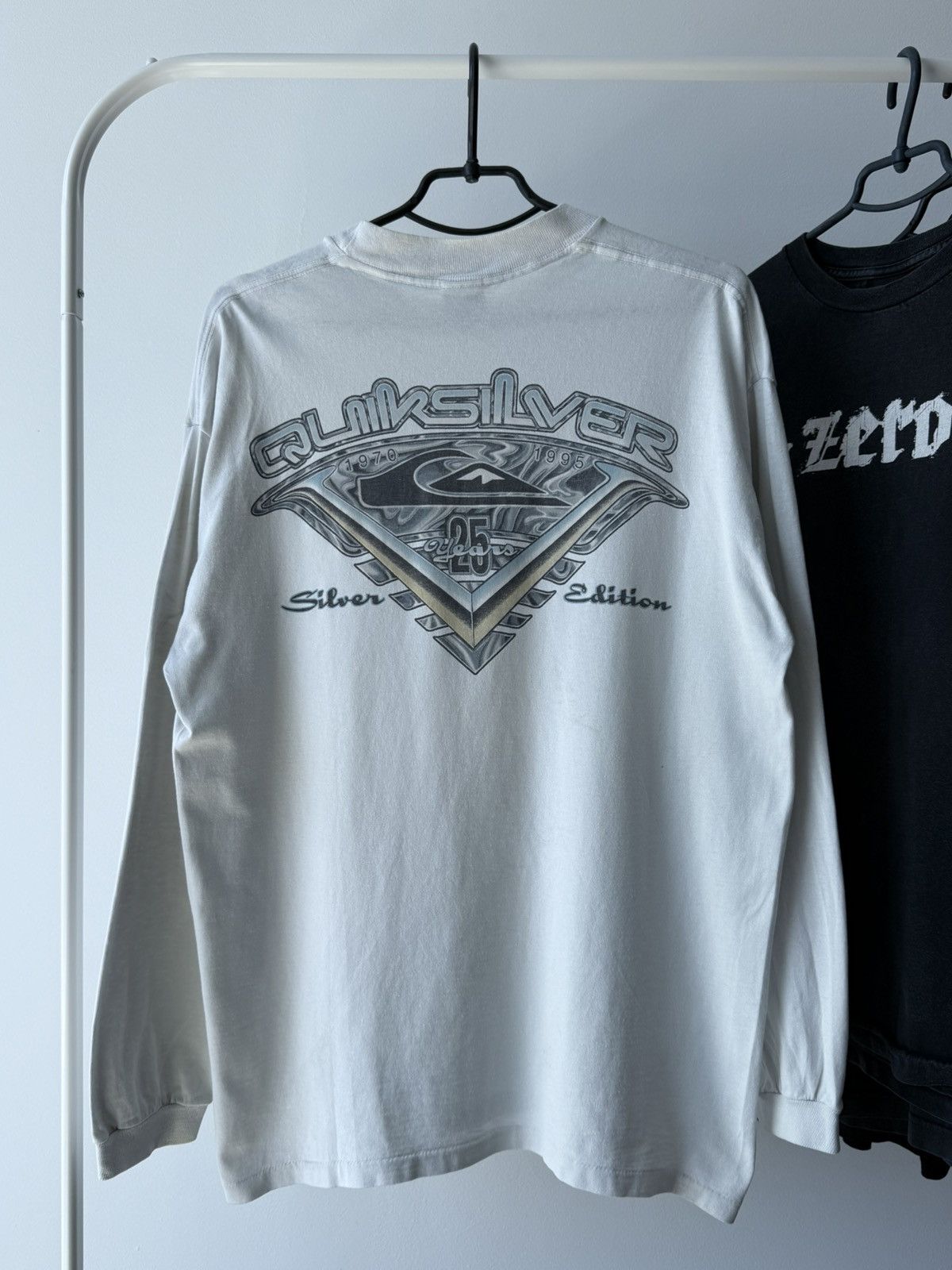 Vintage 90s Quiksilver Surf Long Sleeve Shirt Billabong Y2K