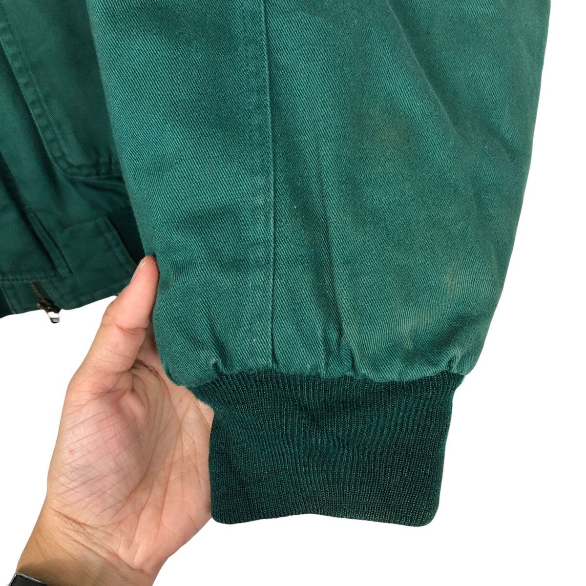 Japanese Brand 📌Vintage Bomber Jacket Team F1 Staff Racing Big Logo Size US M / EU 48-50 / 2 - 15 Thumbnail