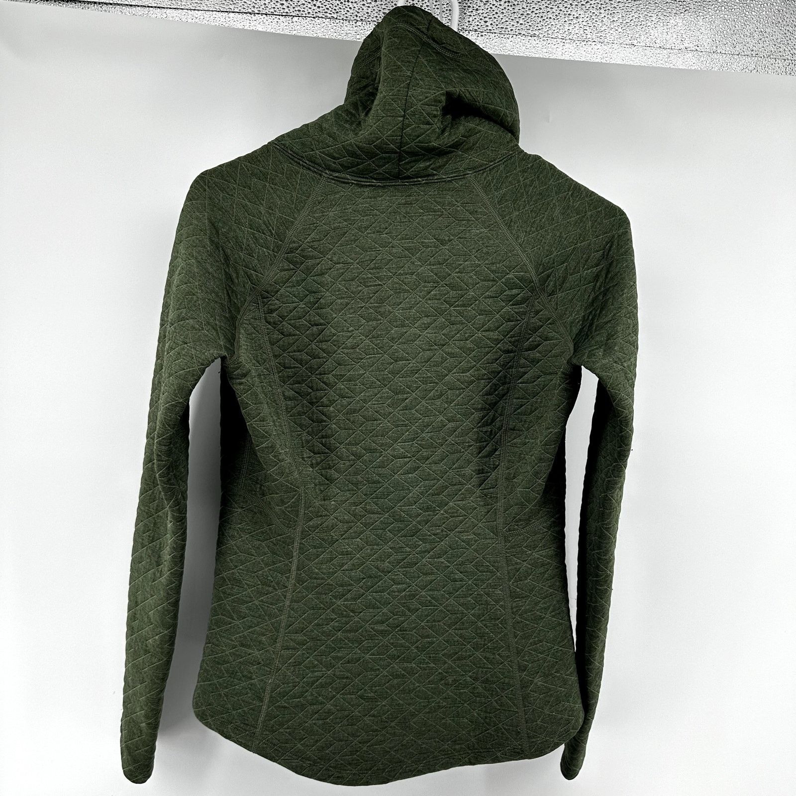 Marmot Marmot Annie Sweatshirt Quilted Cowl Neck Pockets Green S Grailed