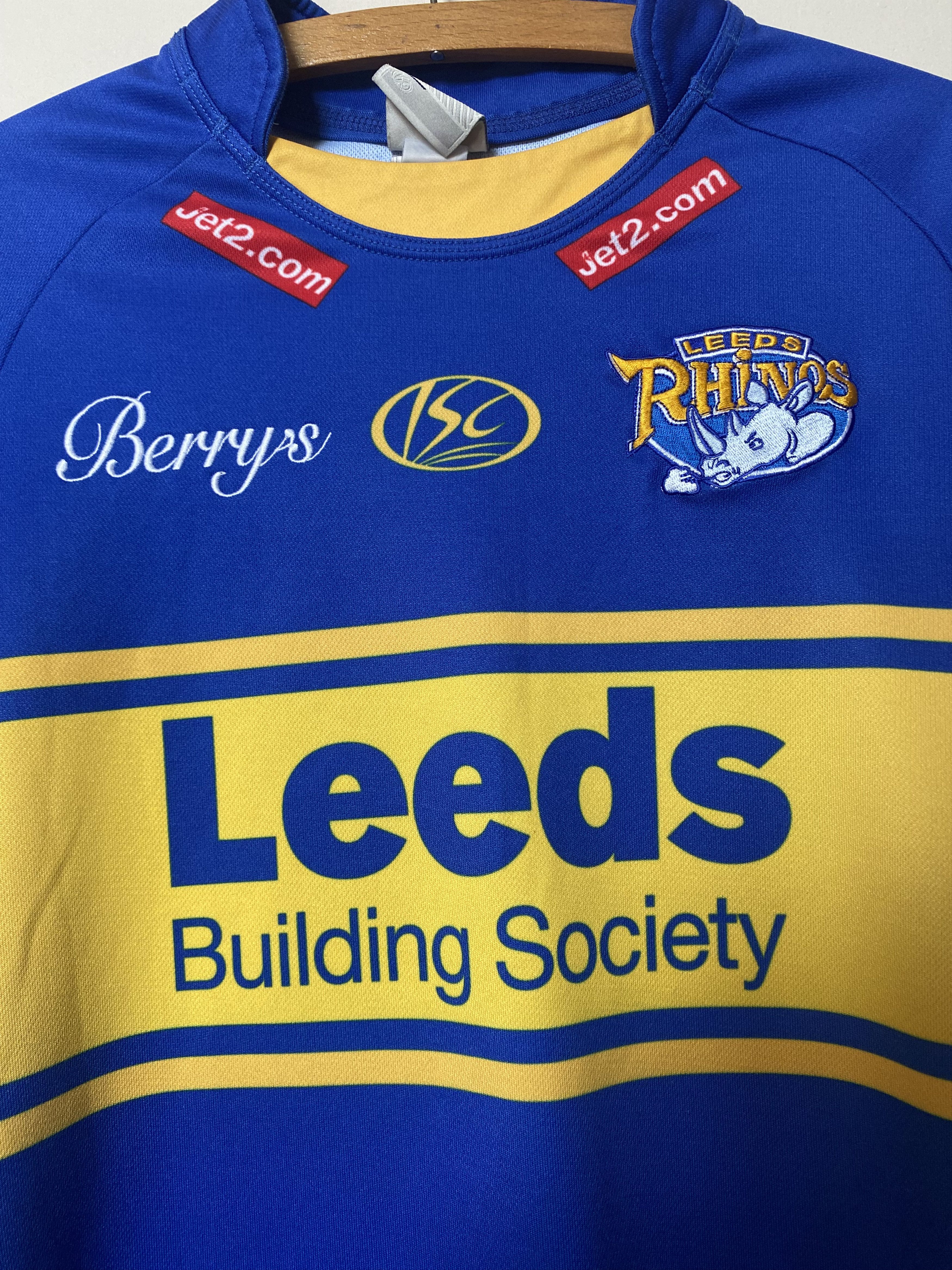 Other Rugby LEEDS RHINOS Rugby Union 2010 - ISC - XS/S - UNIQUE Size US XS / EU 42 / 0 - 6 Thumbnail